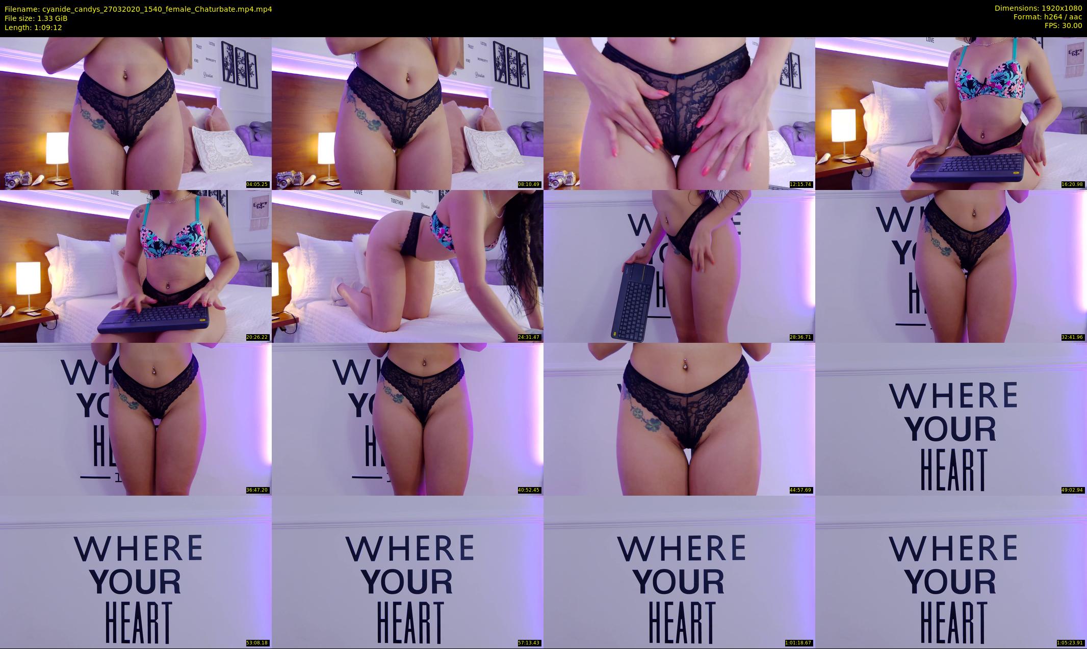 cyanide_candys — 70 minute Chaturbate female cam show recording, 1080p, Mar 27, 2020