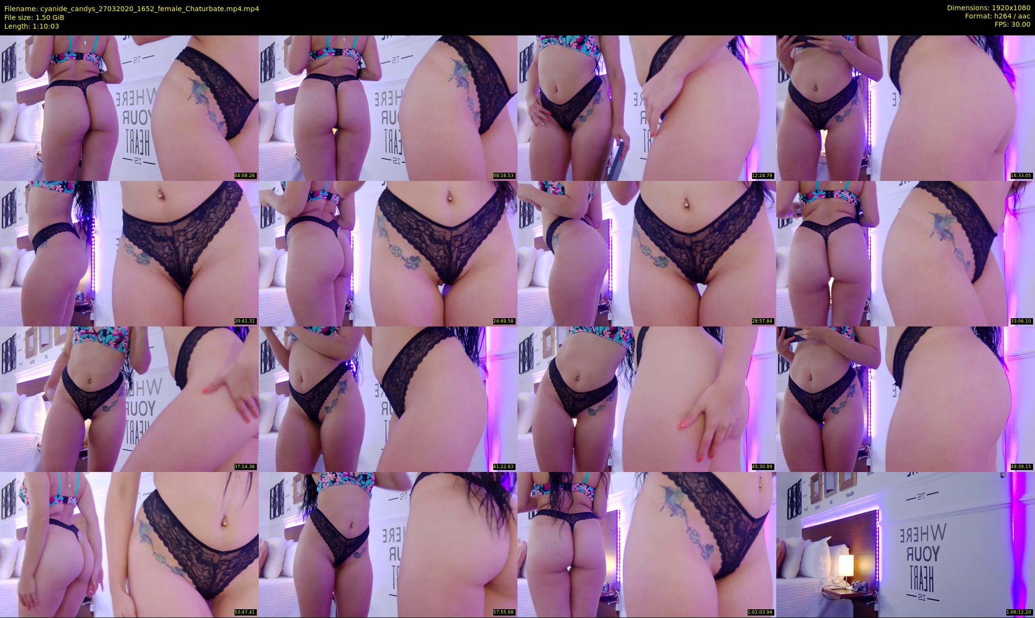cyanide_candys — 71 minute Chaturbate female cam show recording, 1080p, Mar 27, 2020