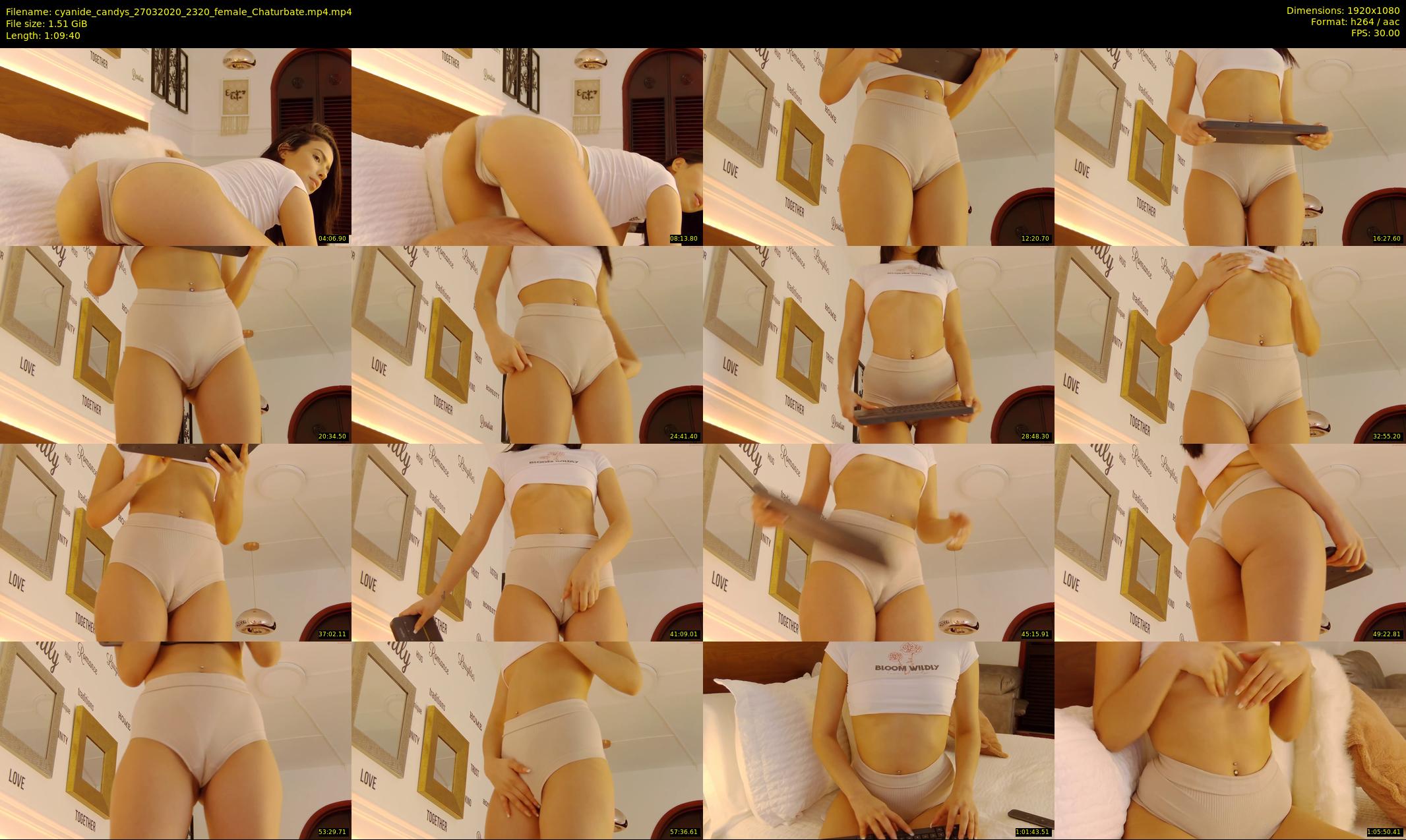 cyanide_candys — 70 minute Chaturbate female cam show recording, 1080p, Mar 27, 2020