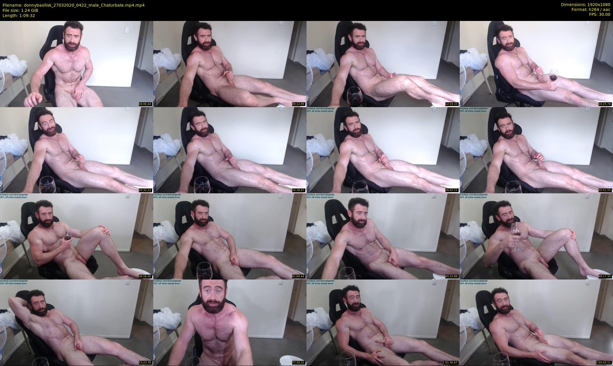 donnybasilisk — 70 minute Chaturbate male cam show recording, 1080p, Mar 27, 2020
