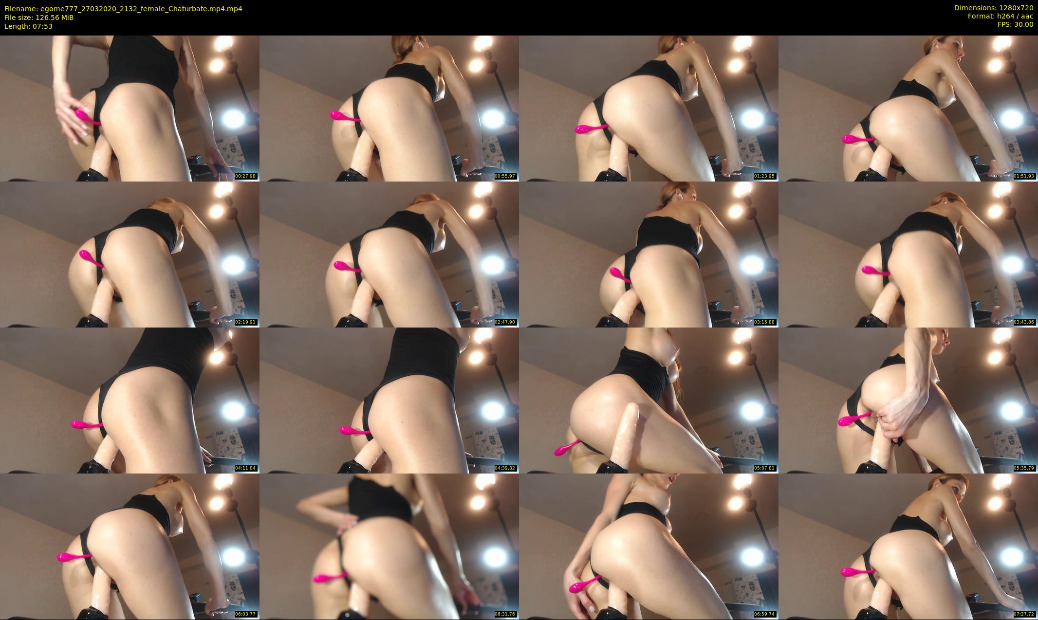 egome777 — 8 minute Chaturbate female cam show recording, 720p, Mar 27, 2020