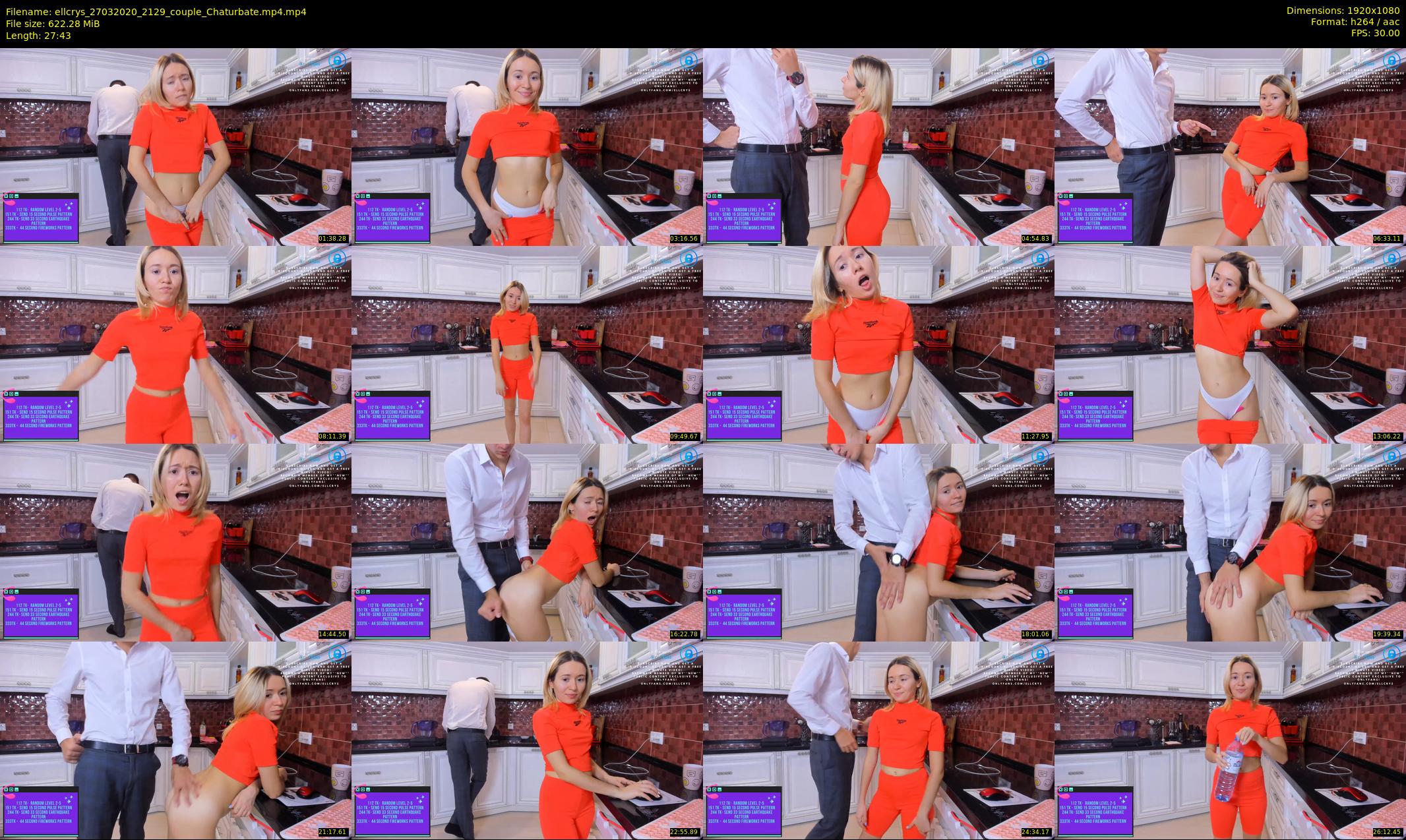 ellcrys — 28 minute Chaturbate couple cam show recording, 1080p, Mar 27, 2020
