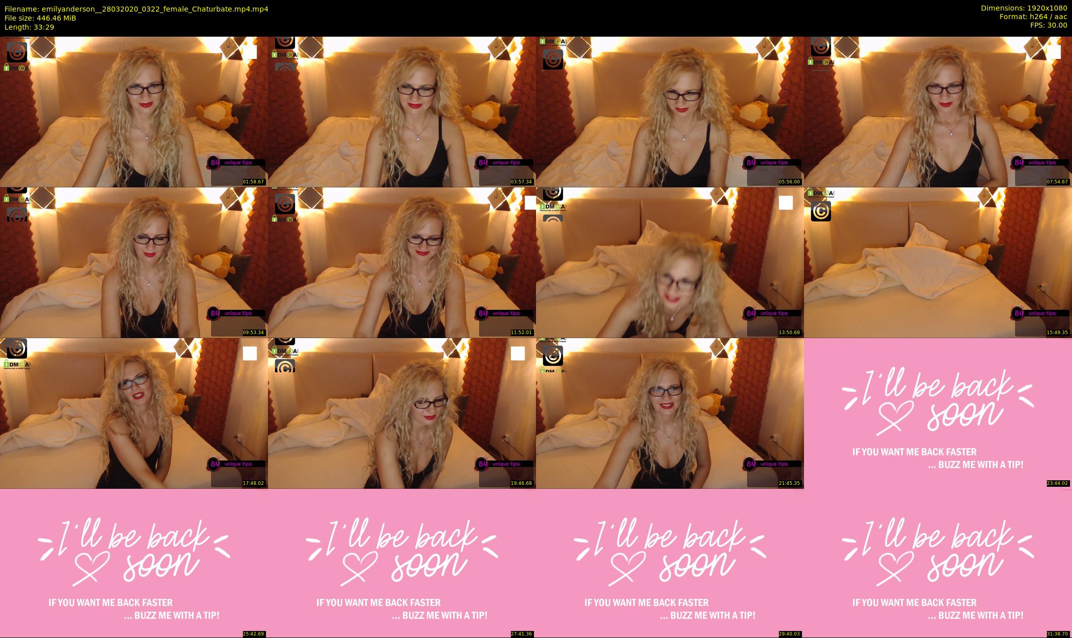 emilyanderson_ — 34 minute Chaturbate female cam show recording, 1080p, Mar 28, 2020