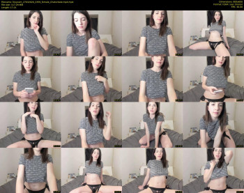 foxycam — 18 minute Chaturbate female cam show recording, 480p, Mar 27, 2020