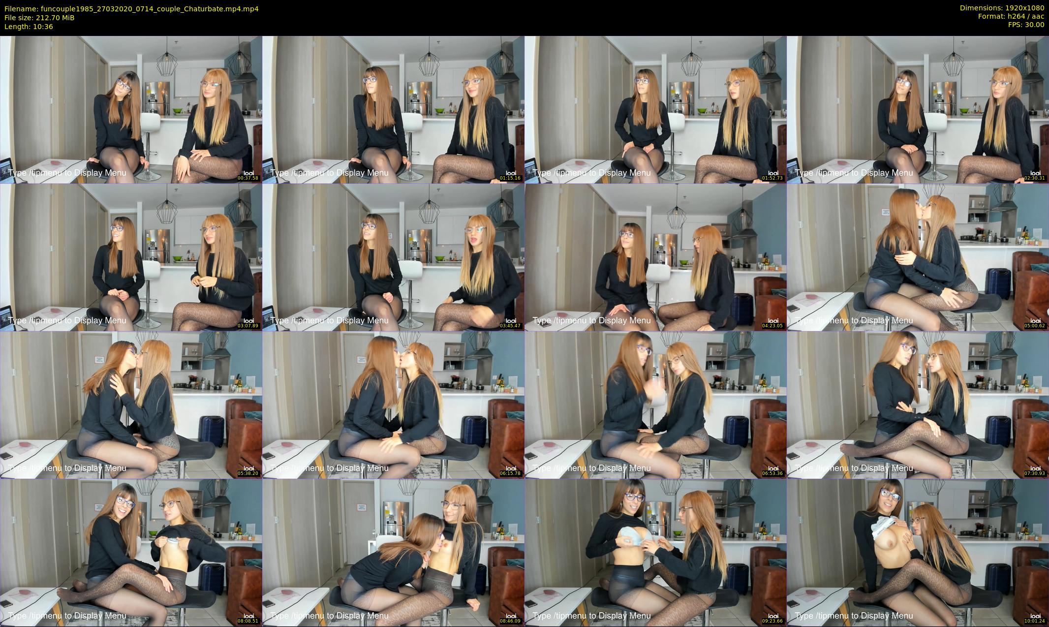 funcouple1985 — 11 minute Chaturbate couple cam show recording, 1080p, Mar 27, 2020