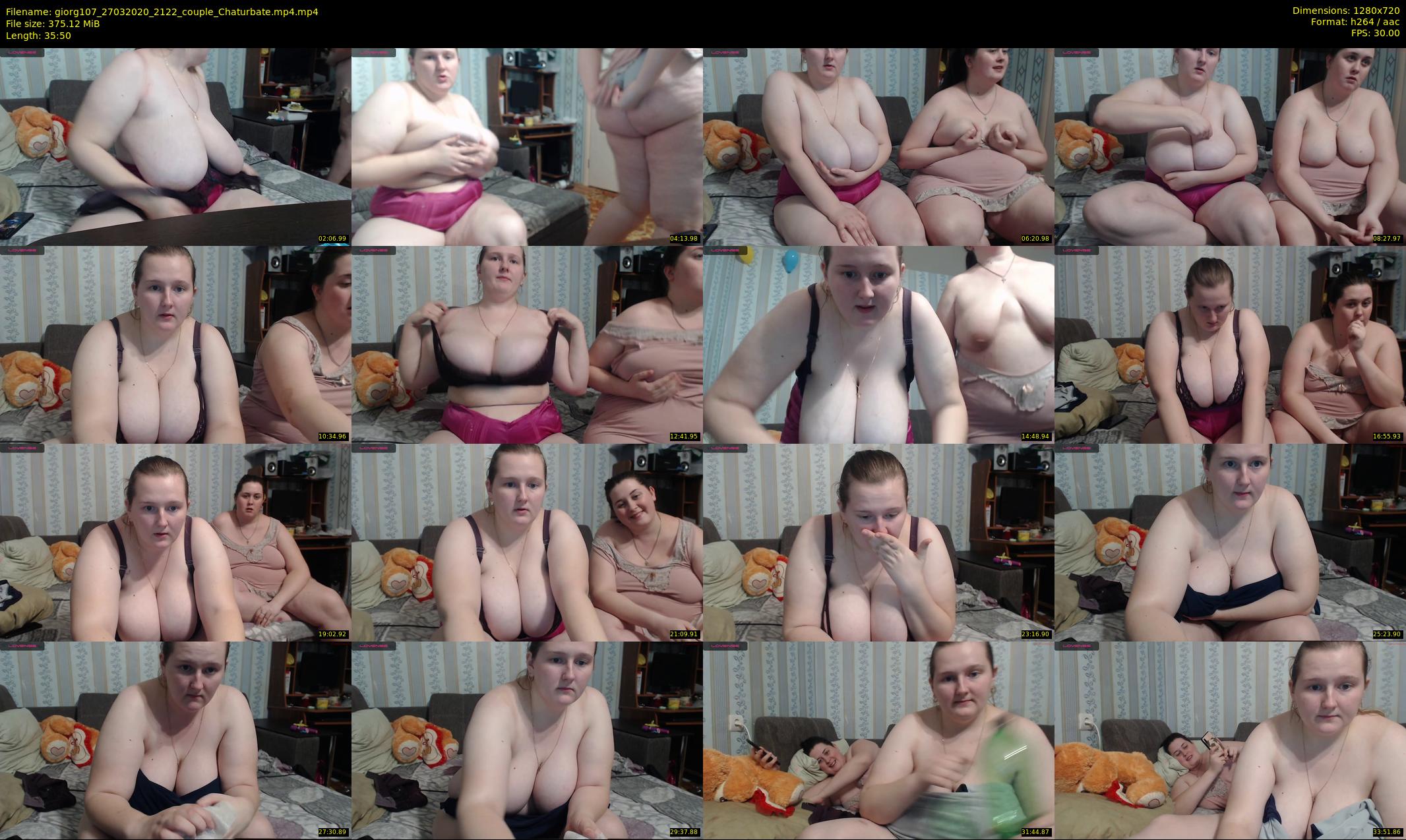 giorg107 — 36 minute Chaturbate couple cam show recording, 720p, Mar 27, 2020