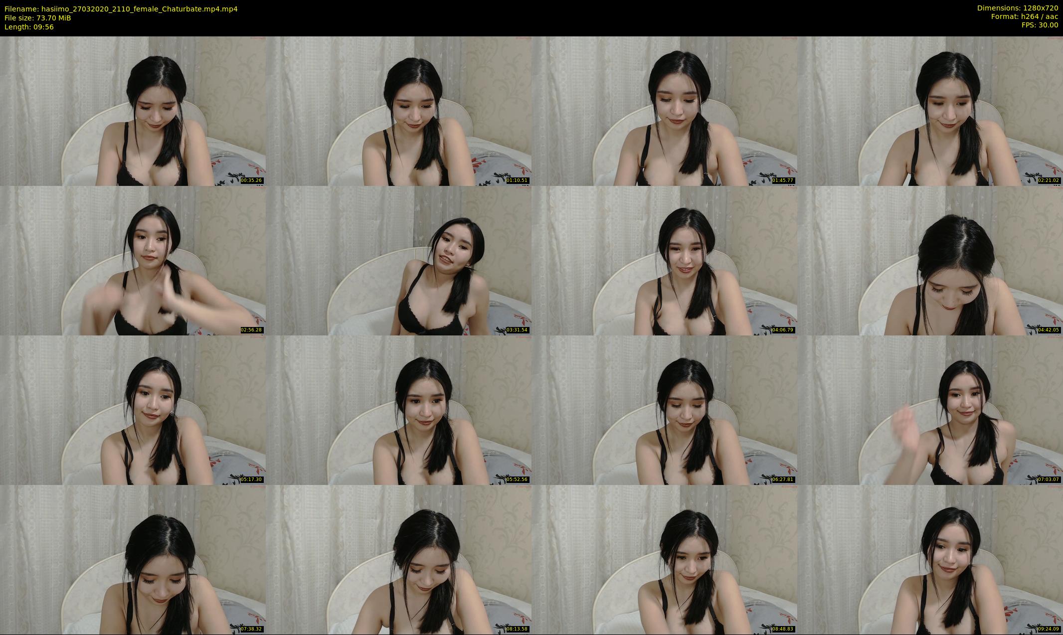 hasiimo — 10 minute Chaturbate female cam show recording, 720p, Mar 27, 2020