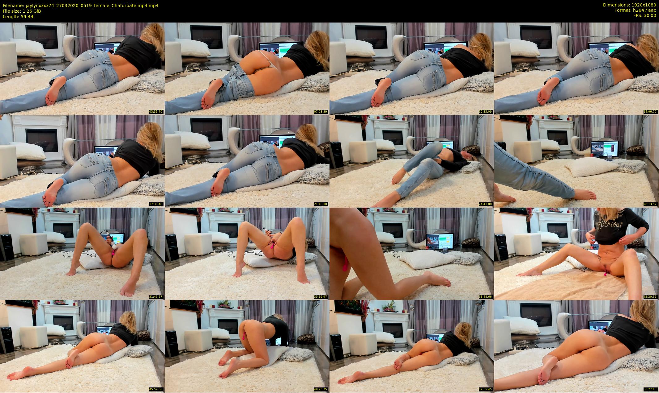 jaylynxxxx74 — 60 minute Chaturbate female cam show recording, 1080p, Mar 27, 2020