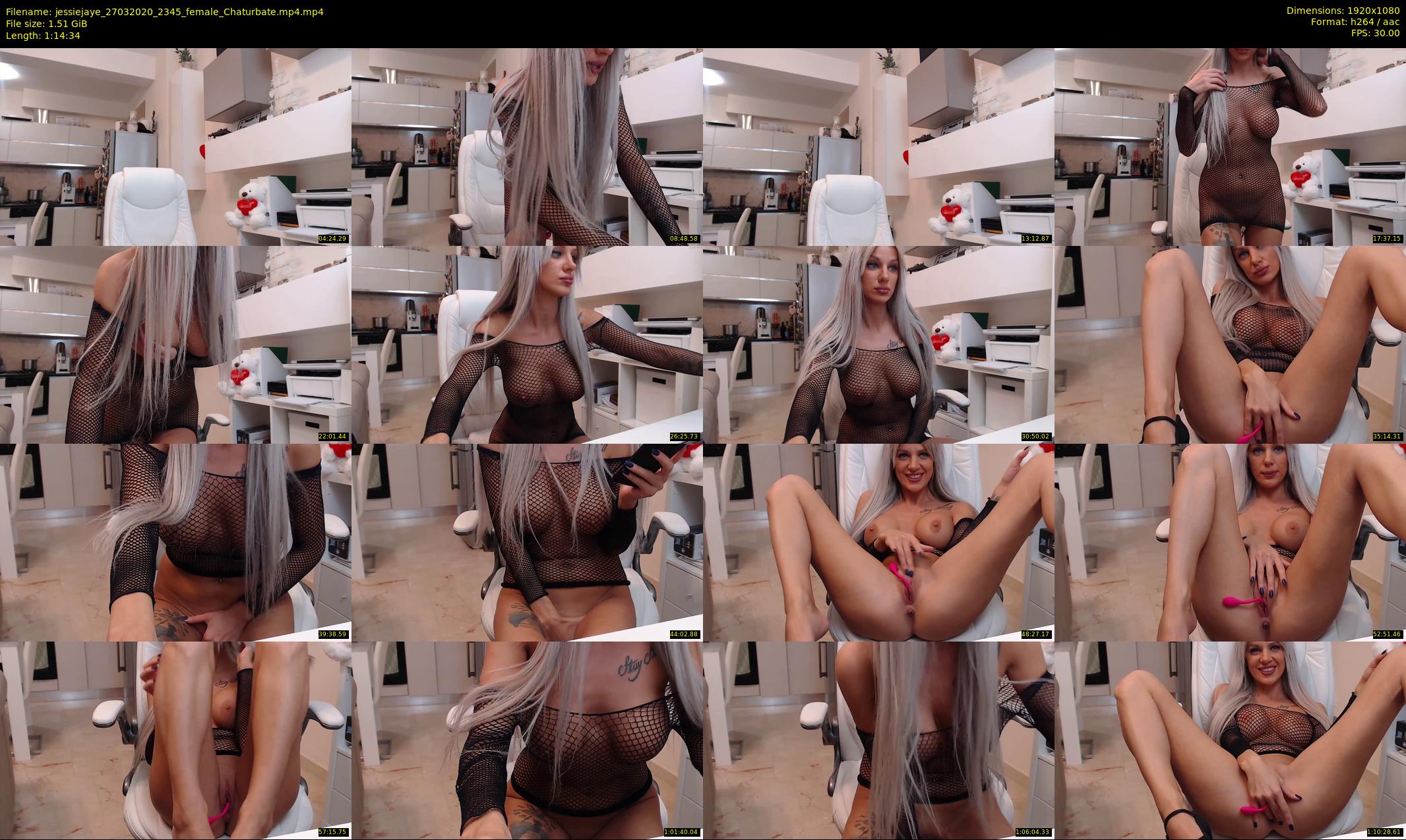 jessiejaye — 75 minute Chaturbate female cam show recording, 1080p, Mar 27, 2020