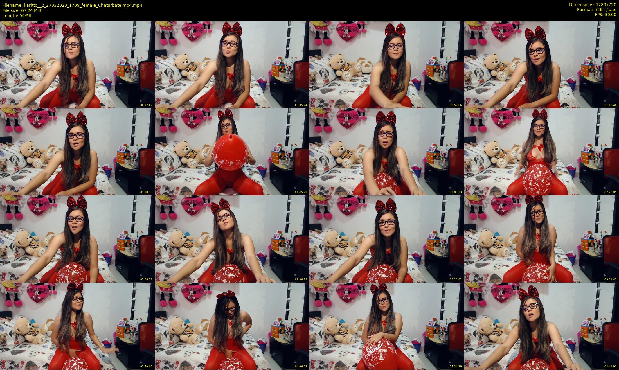 karitto__2 — 5 minute Chaturbate female cam show recording, 720p, Mar 27, 2020