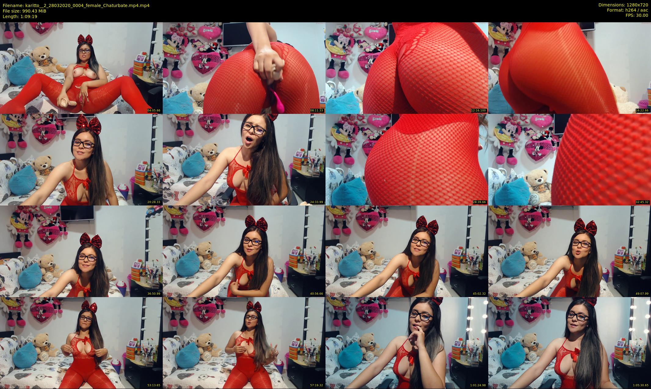 karitto__2 — 70 minute Chaturbate female cam show recording, 720p, Mar 28, 2020