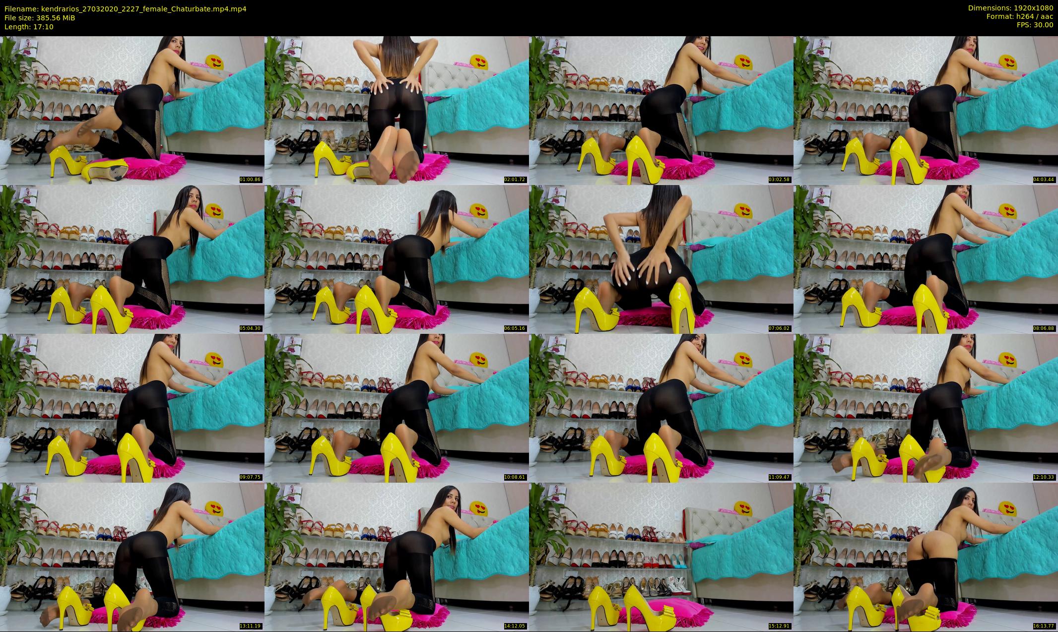 kendrarios — 18 minute Chaturbate female cam show recording, 1080p, Mar 27, 2020