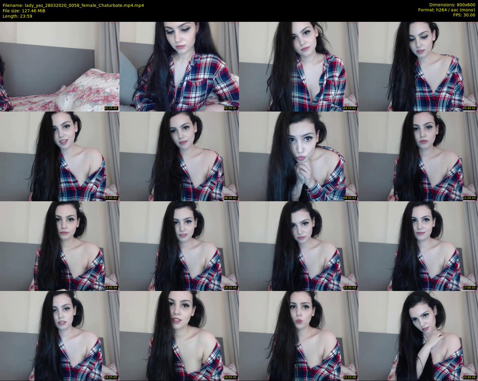 lady_yas — 24 minute Chaturbate female cam show recording, 480p, Mar 28, 2020