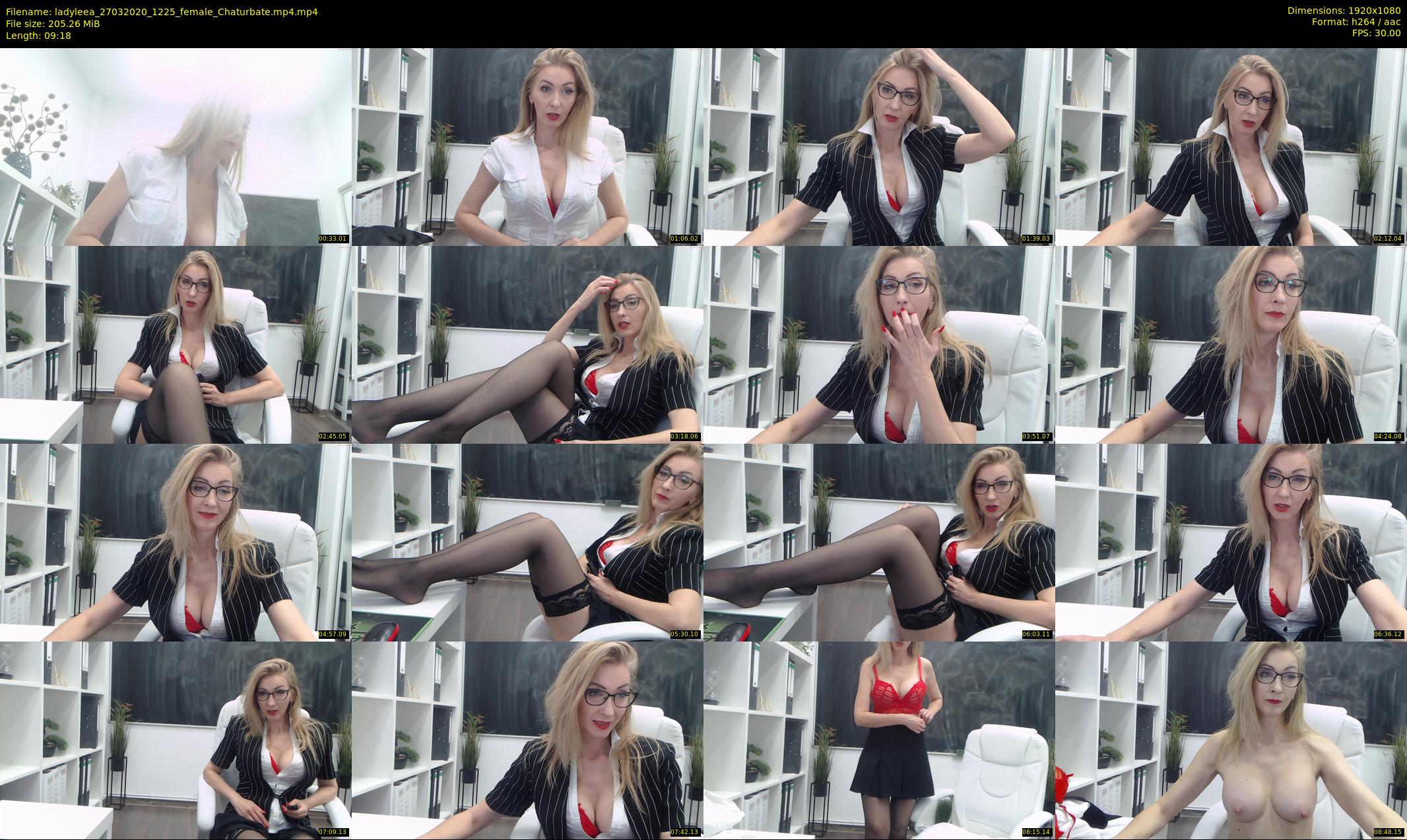 ladyleea — 10 minute Chaturbate female cam show recording, 1080p, Mar 27, 2020