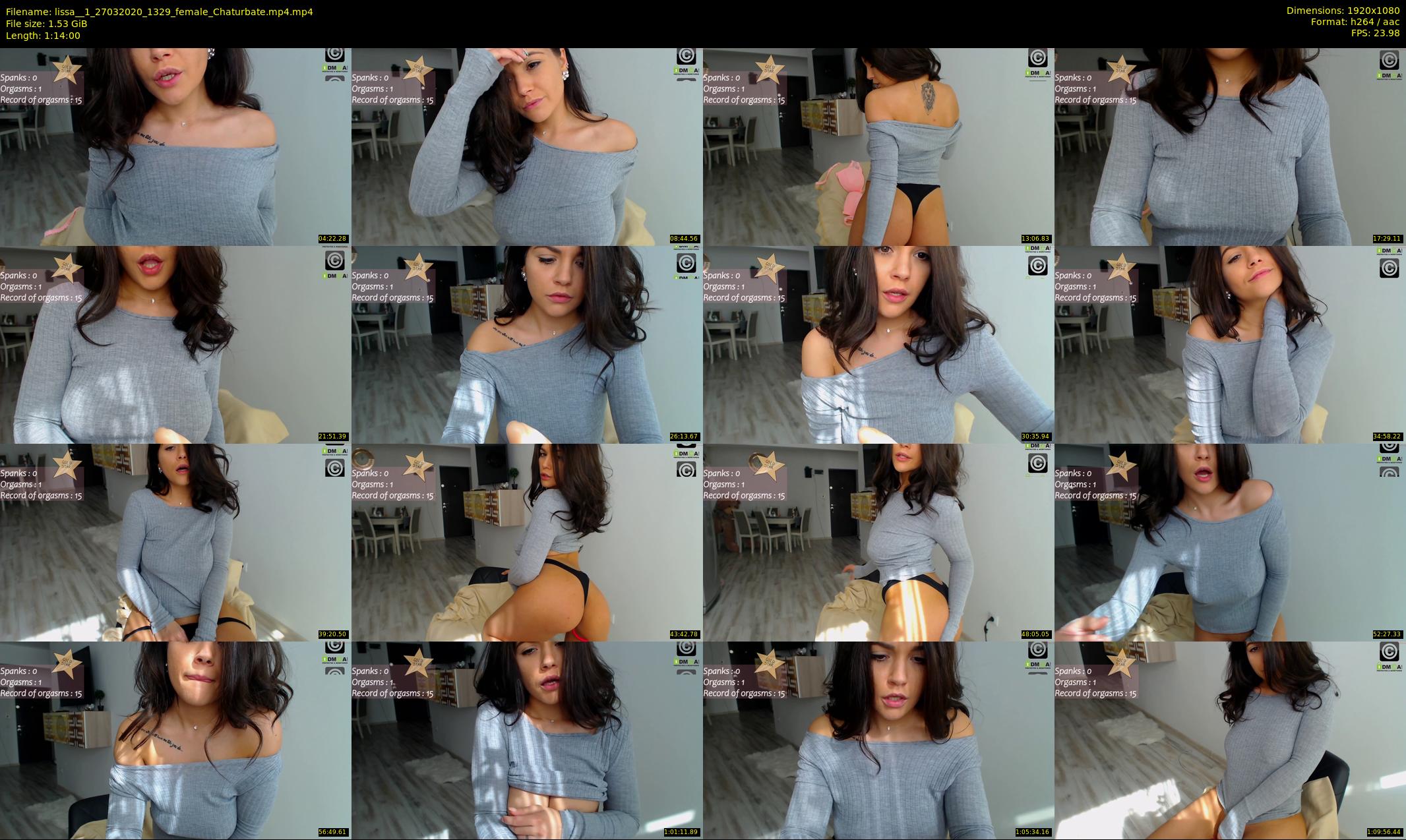 lissa__1 — 74 minute Chaturbate female cam show recording, 1080p, Mar 27, 2020