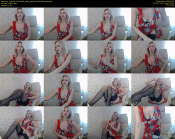 mallinia — 14 minute Chaturbate female cam show recording, 720p, Mar 27, 2020
