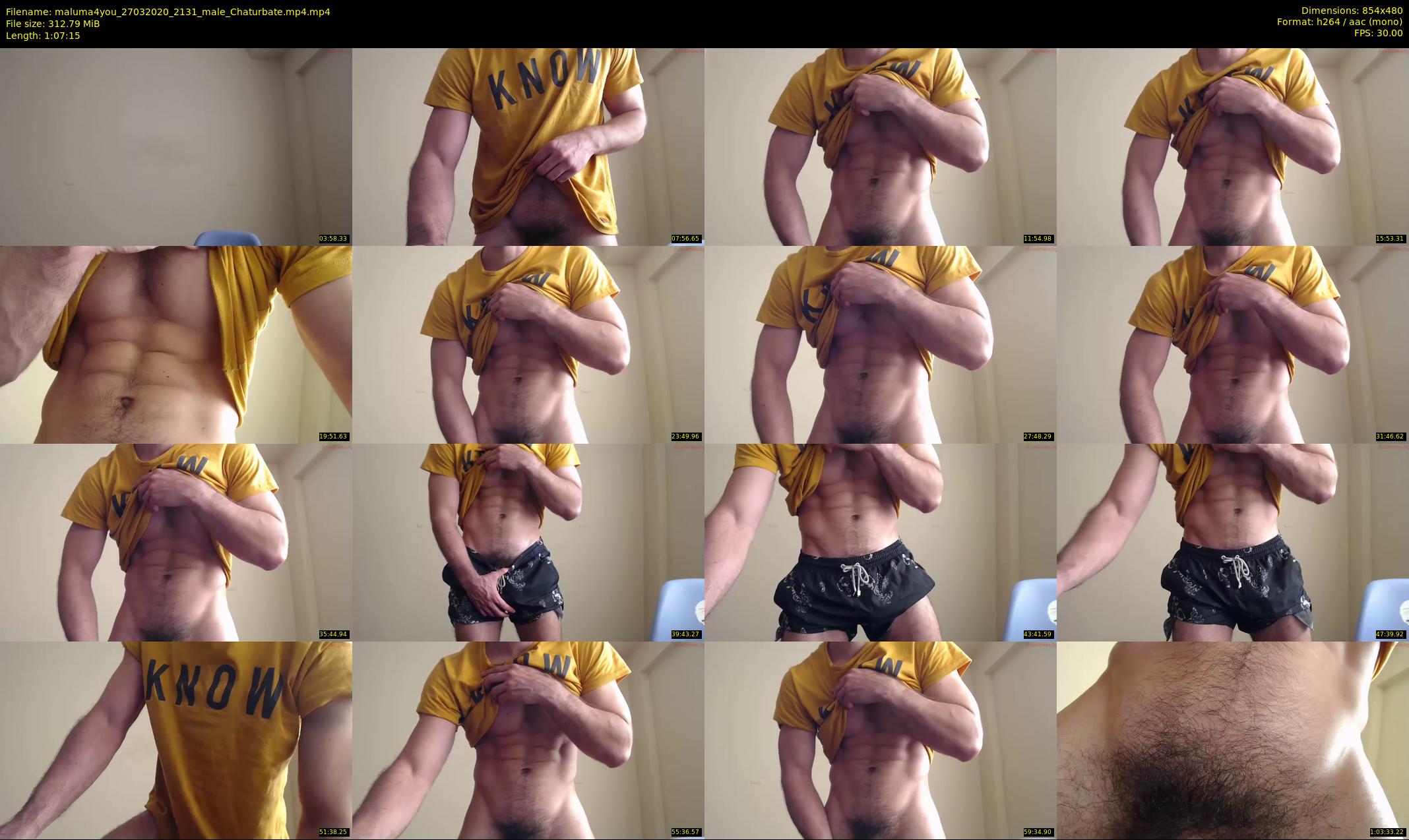 maluma4you — 68 minute Chaturbate male cam show recording, 480p, Mar 27, 2020