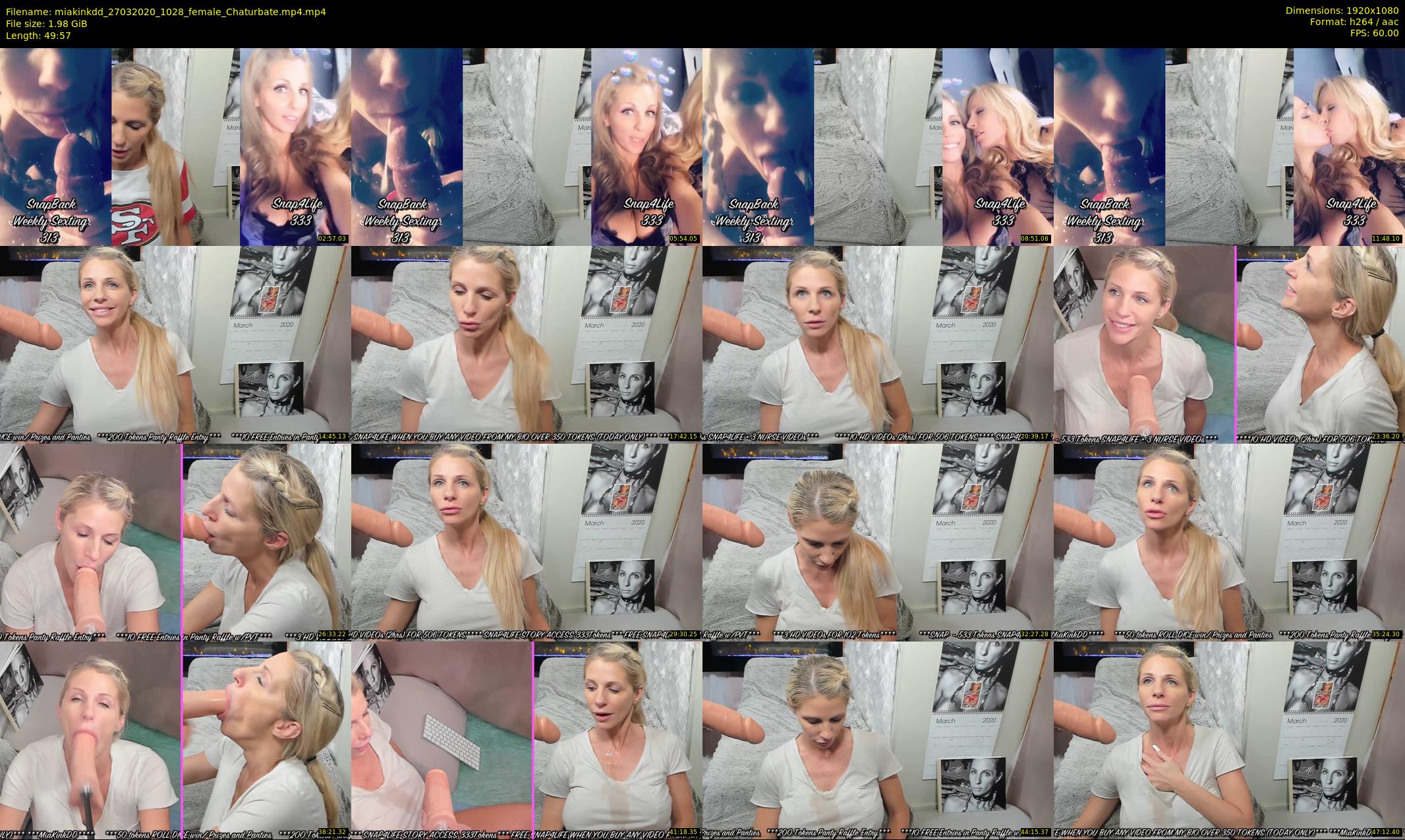 miakinkdd — 50 minute Chaturbate female cam show recording, 1080p, Mar 27, 2020