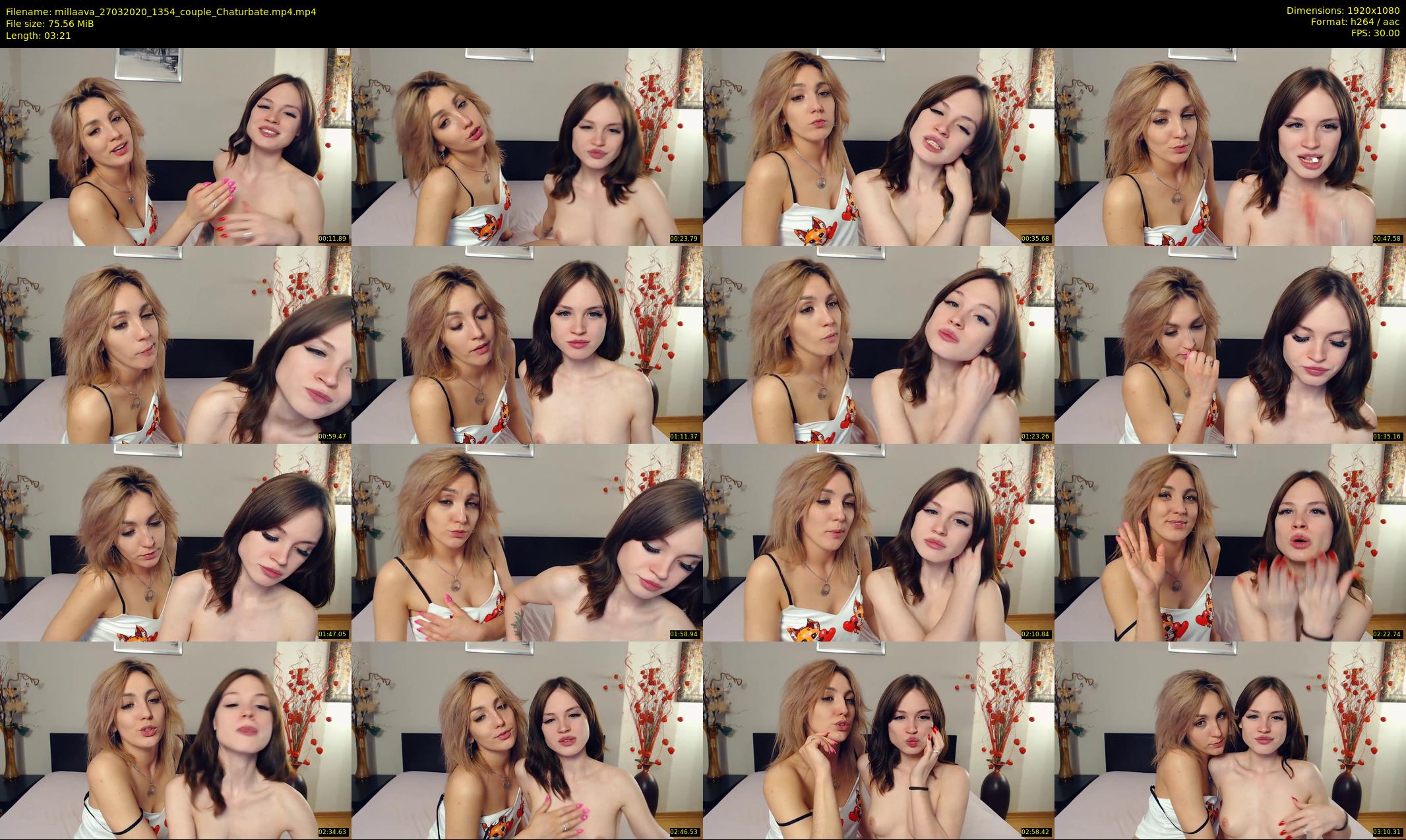 millaava — 4 minute Chaturbate female cam show recording, 1080p, Mar 27, 2020