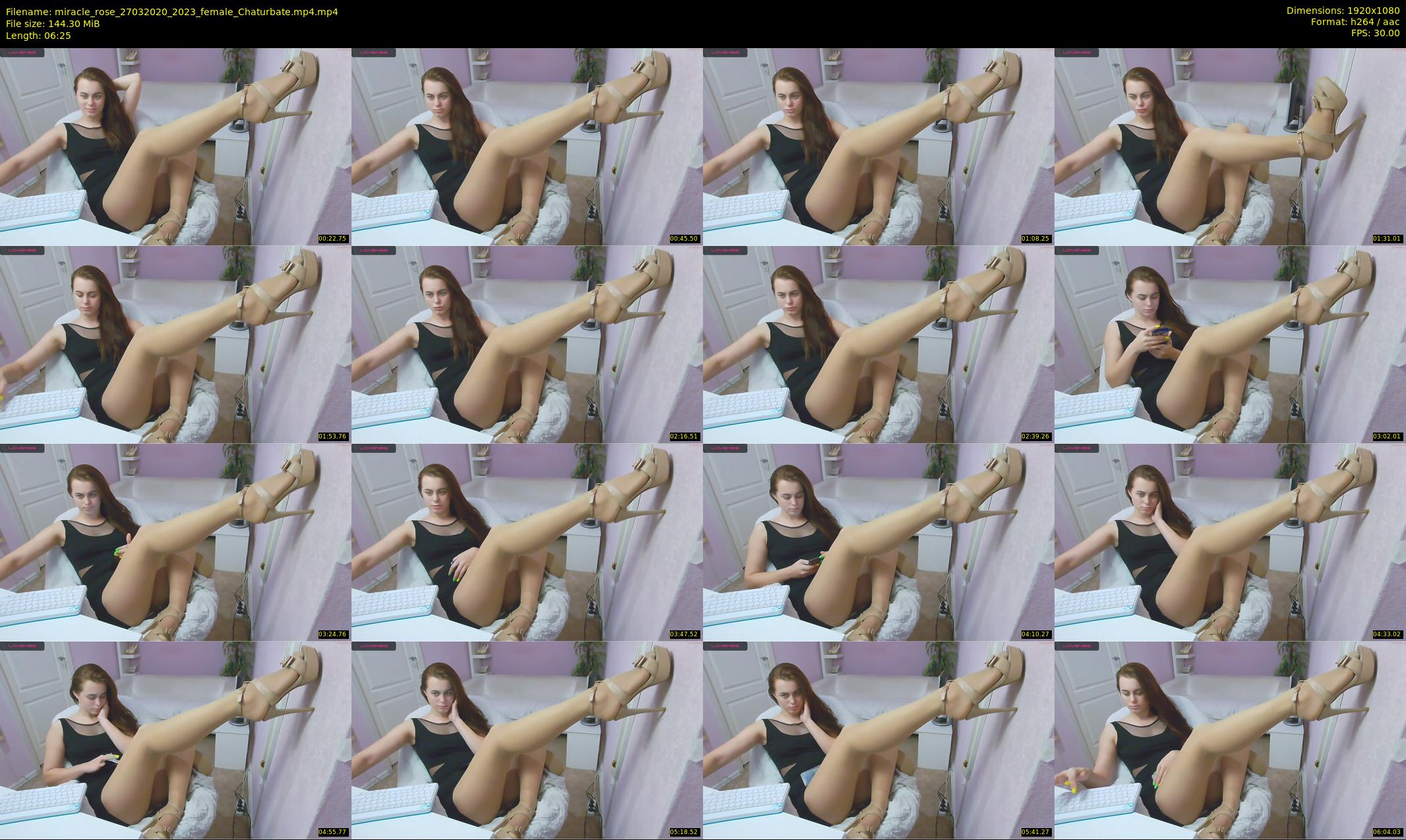 miracle_rose — 7 minute Chaturbate female cam show recording, 1080p, Mar 27, 2020