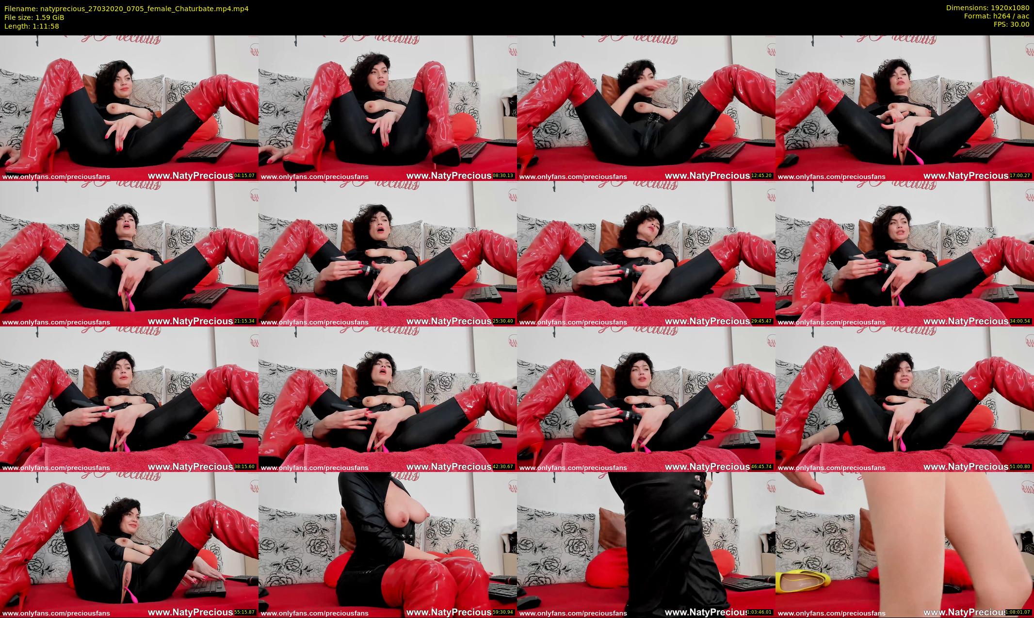 natyprecious — 72 minute Chaturbate female cam show recording, 1080p, Mar 27, 2020