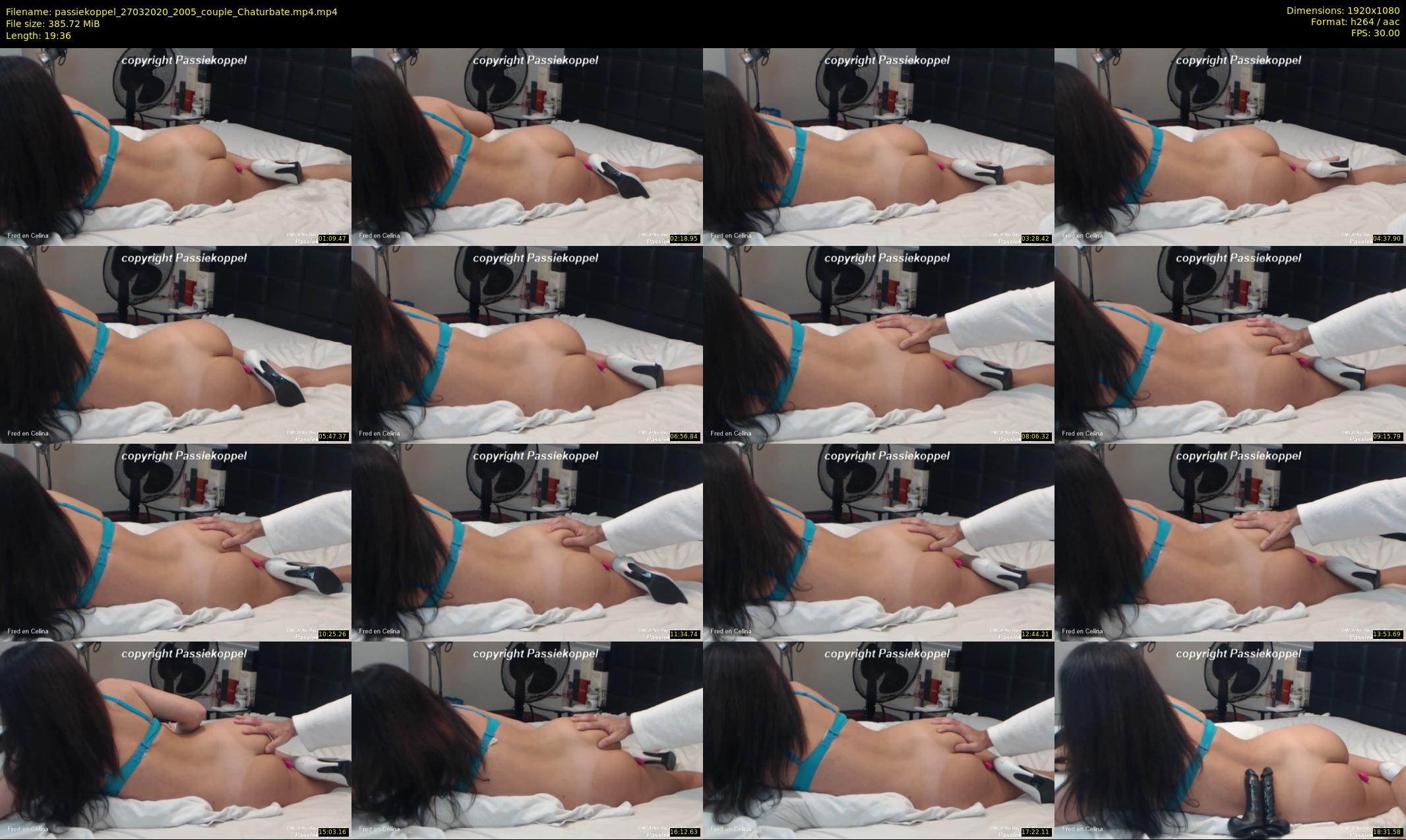 passiekoppel — 20 minute Chaturbate couple cam show recording, 1080p, Mar 27, 2020