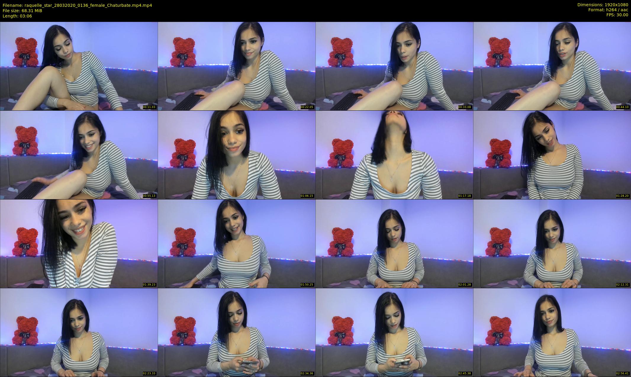 raquelle_star — 4 minute Chaturbate couple cam show recording, 1080p, Mar 28, 2020