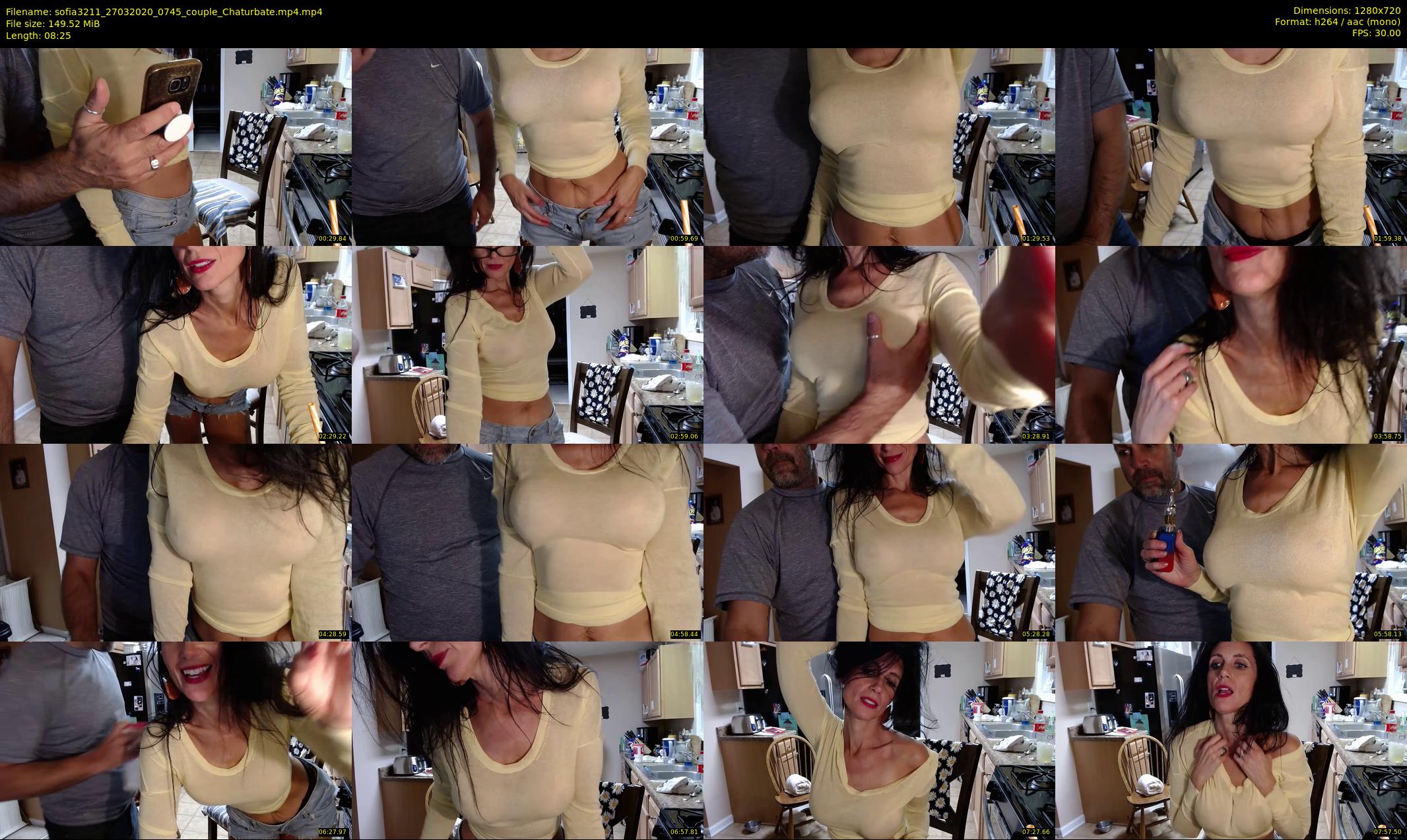 sofia3211 — 9 minute Chaturbate couple cam show recording, 720p, Mar 27, 2020
