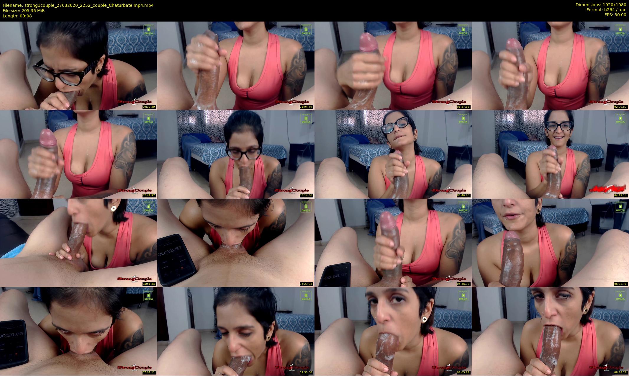 strong1couple — 10 minute Chaturbate couple cam show recording, 1080p, Mar 27, 2020