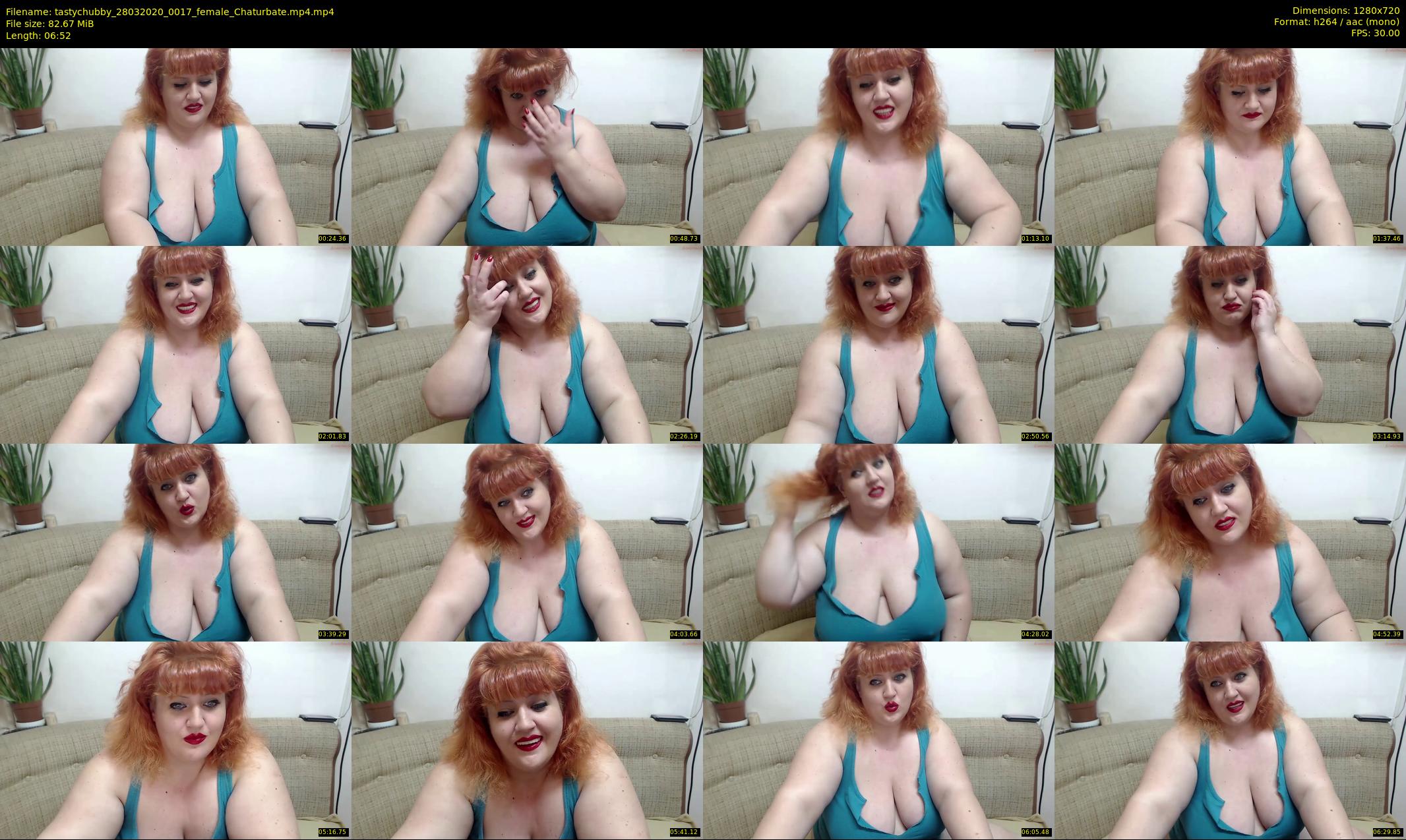 tastychubby — 7 minute Chaturbate female cam show recording, 720p, Mar 28, 2020