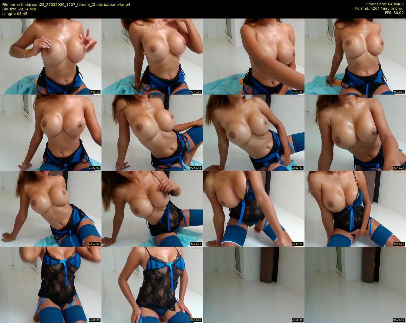 thaidream25 — 6 minute Chaturbate female cam show recording, 480p, Mar 27, 2020