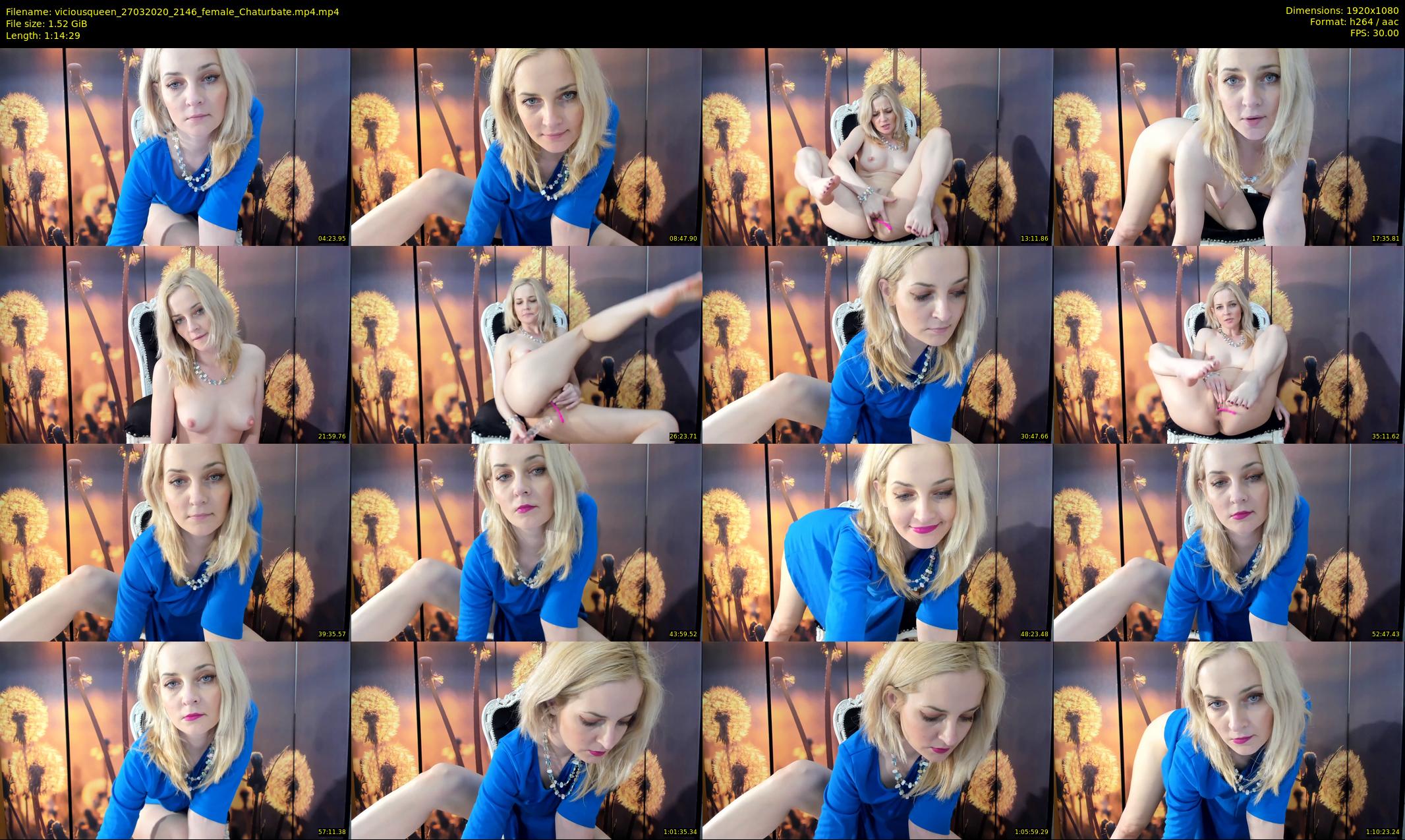 viciousqueen — 75 minute Chaturbate female cam show recording, 1080p, Mar 27, 2020