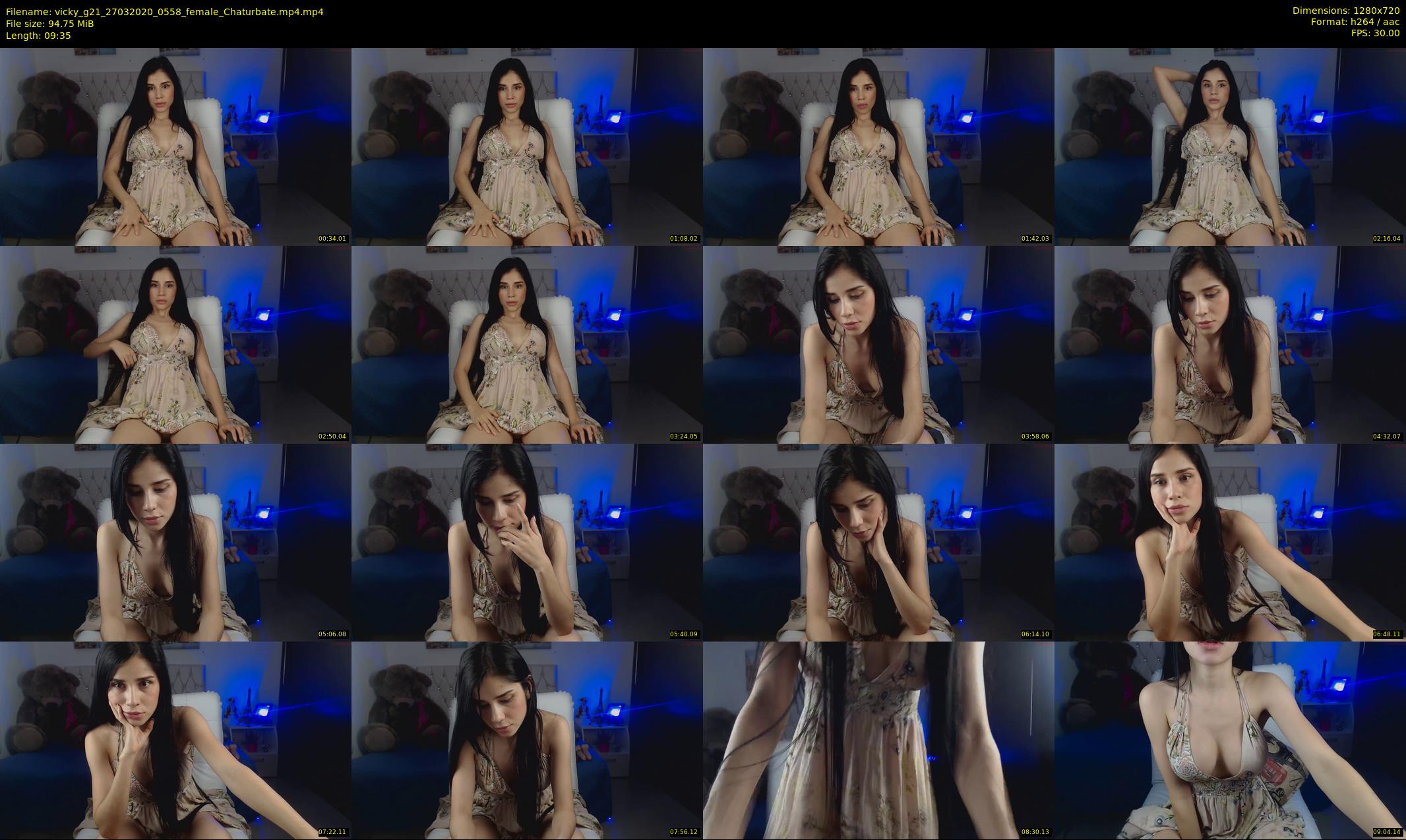 vicky_g21 — 10 minute Chaturbate female cam show recording, 720p, Mar 27, 2020