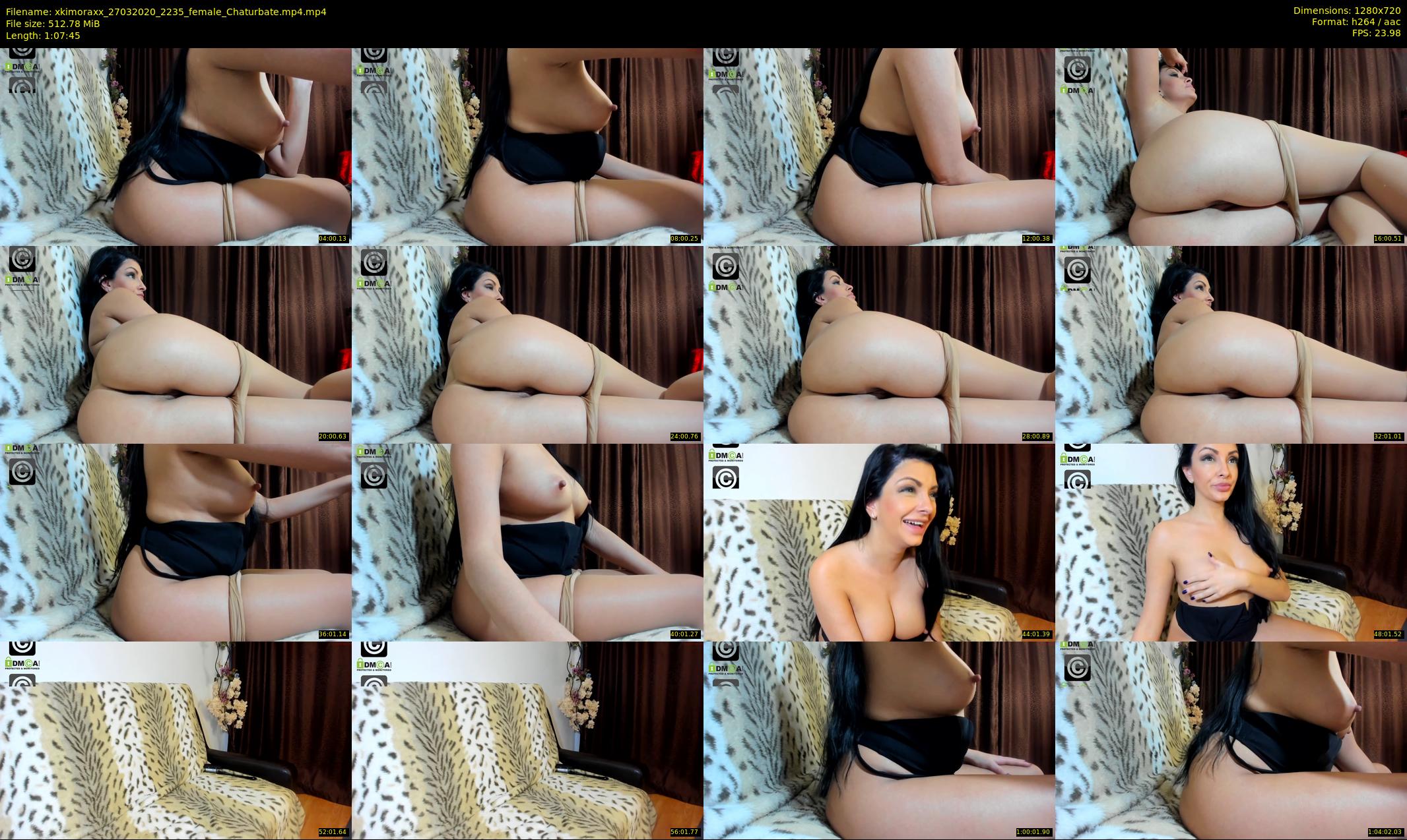 xkimoraxx — 68 minute Chaturbate female cam show recording, 720p, Mar 27, 2020