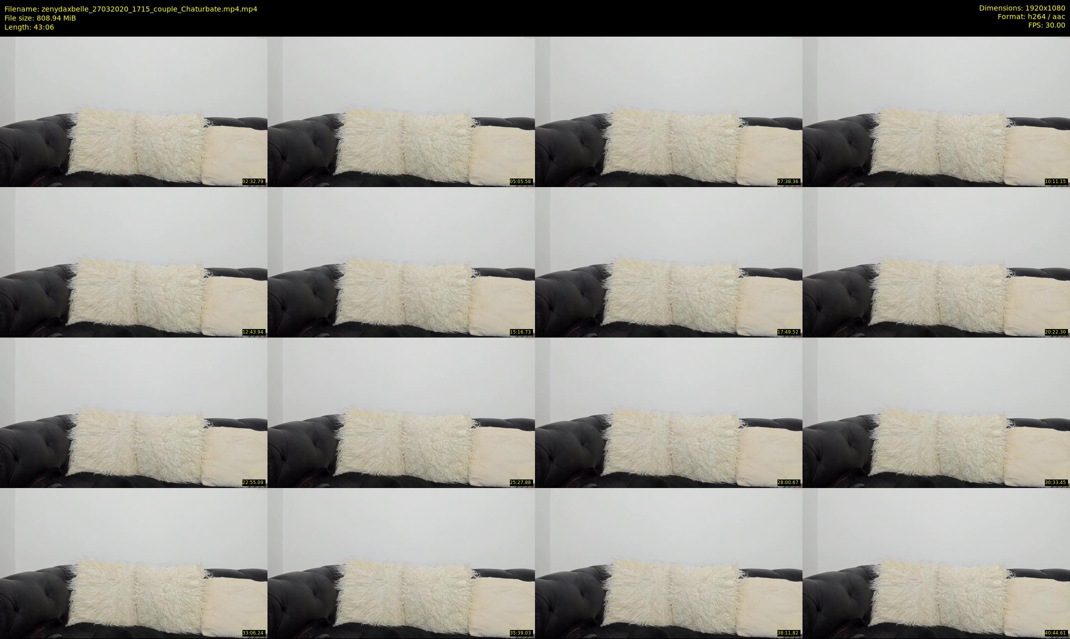 zenydaxbelle — 44 minute Chaturbate couple cam show recording, 1080p, Mar 27, 2020