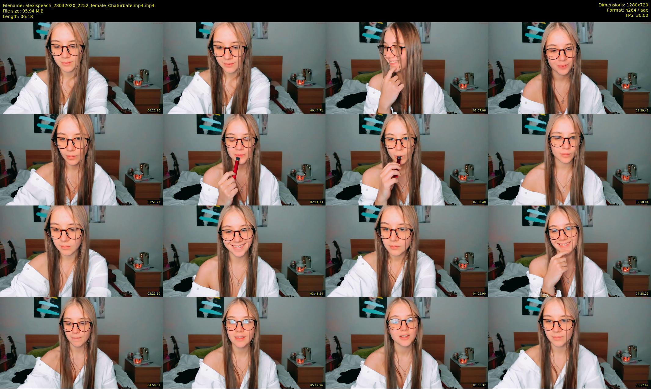 alexispeach — 7 minute Chaturbate female cam show recording, 720p, Mar 28, 2020
