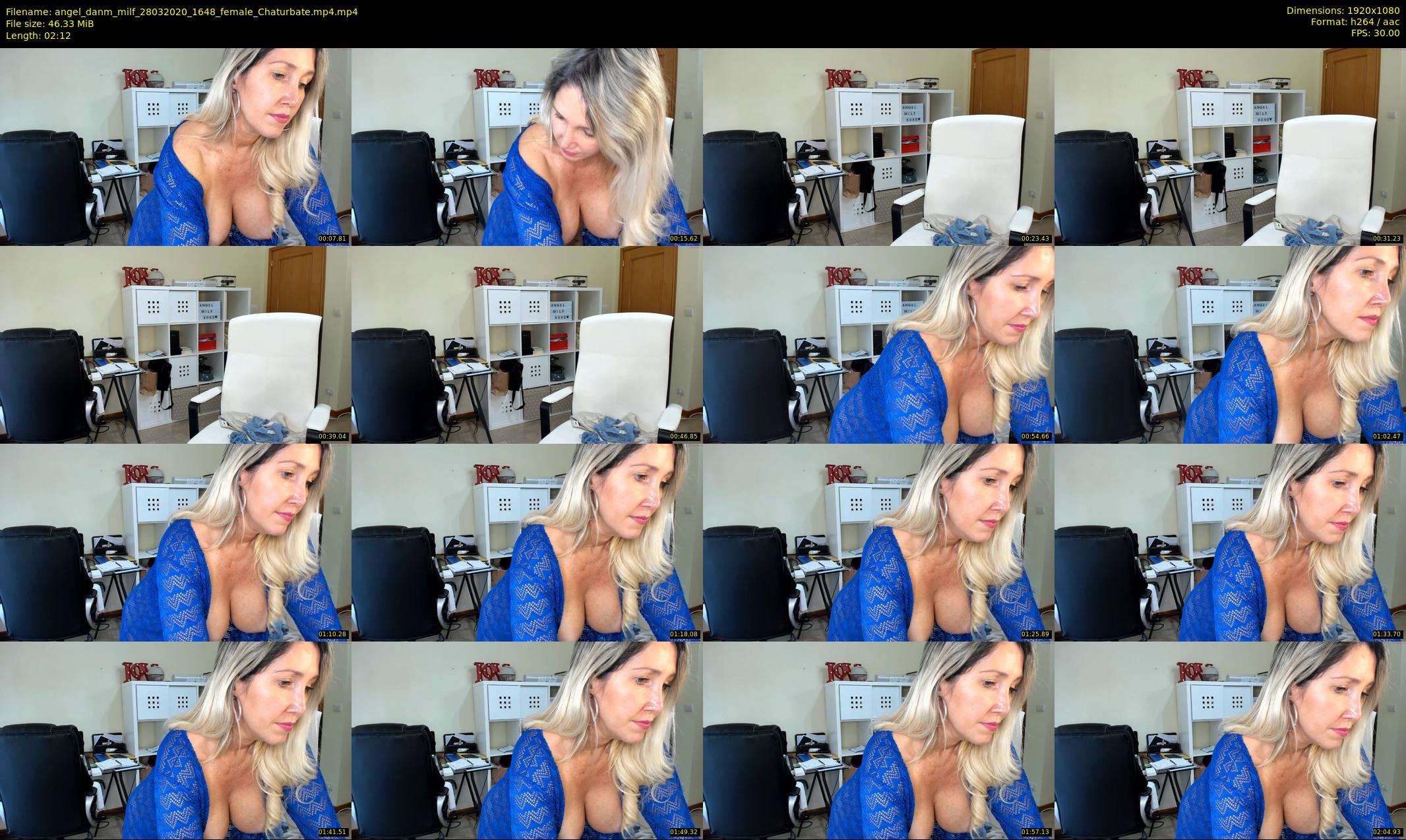 angel_danm_milf — 3 minute Chaturbate female cam show recording, 1080p, Mar 28, 2020