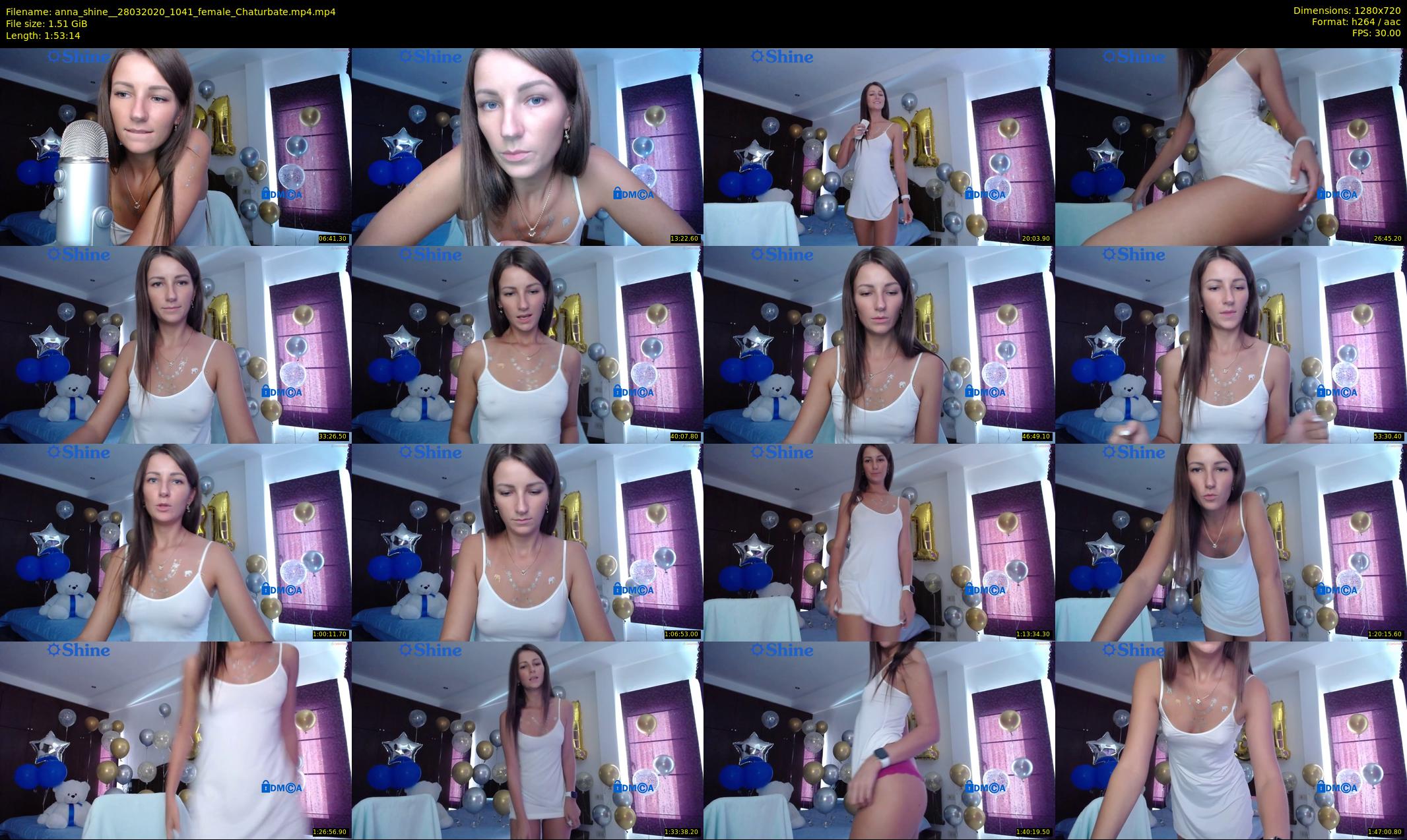 anna_shine_ — 114 minute Chaturbate female cam show recording, 720p, Mar 28, 2020