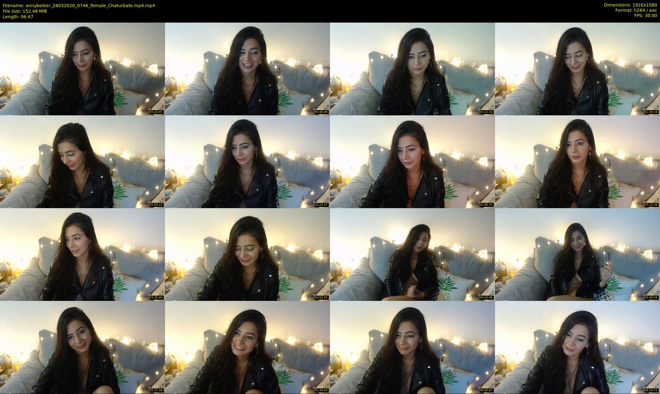 annybeiker — 7 minute Chaturbate female cam show recording, 1080p, Mar 28, 2020