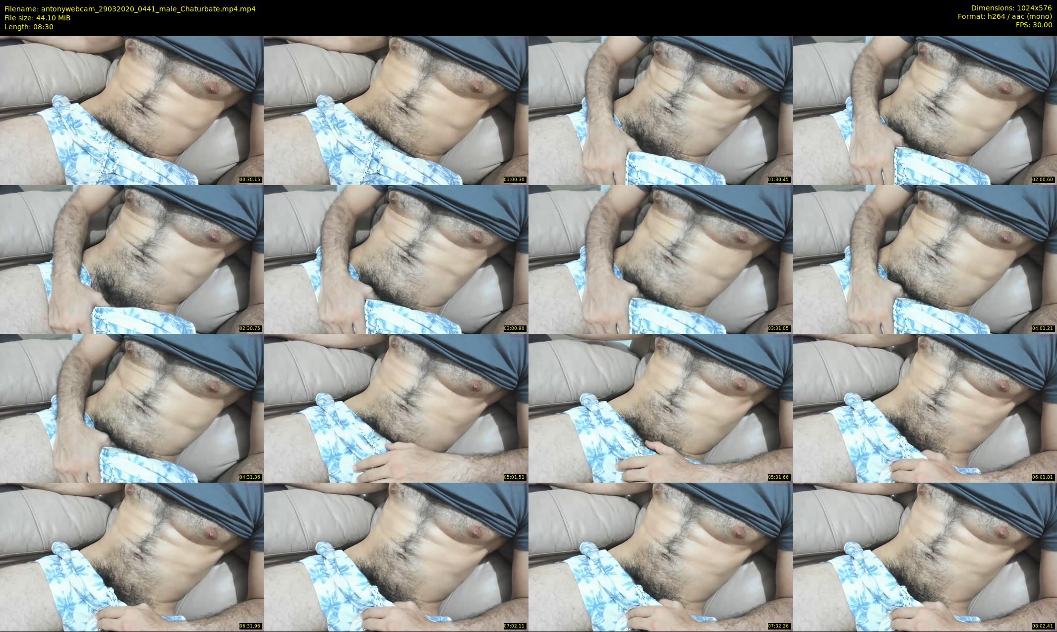 antonywebcam — 9 minute Chaturbate male cam show recording, 480p, Mar 29, 2020