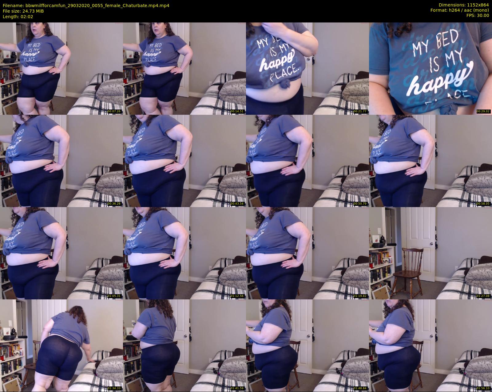 bbwmilfforcamfun — 3 minute Chaturbate female cam show recording, 720p, Mar 29, 2020