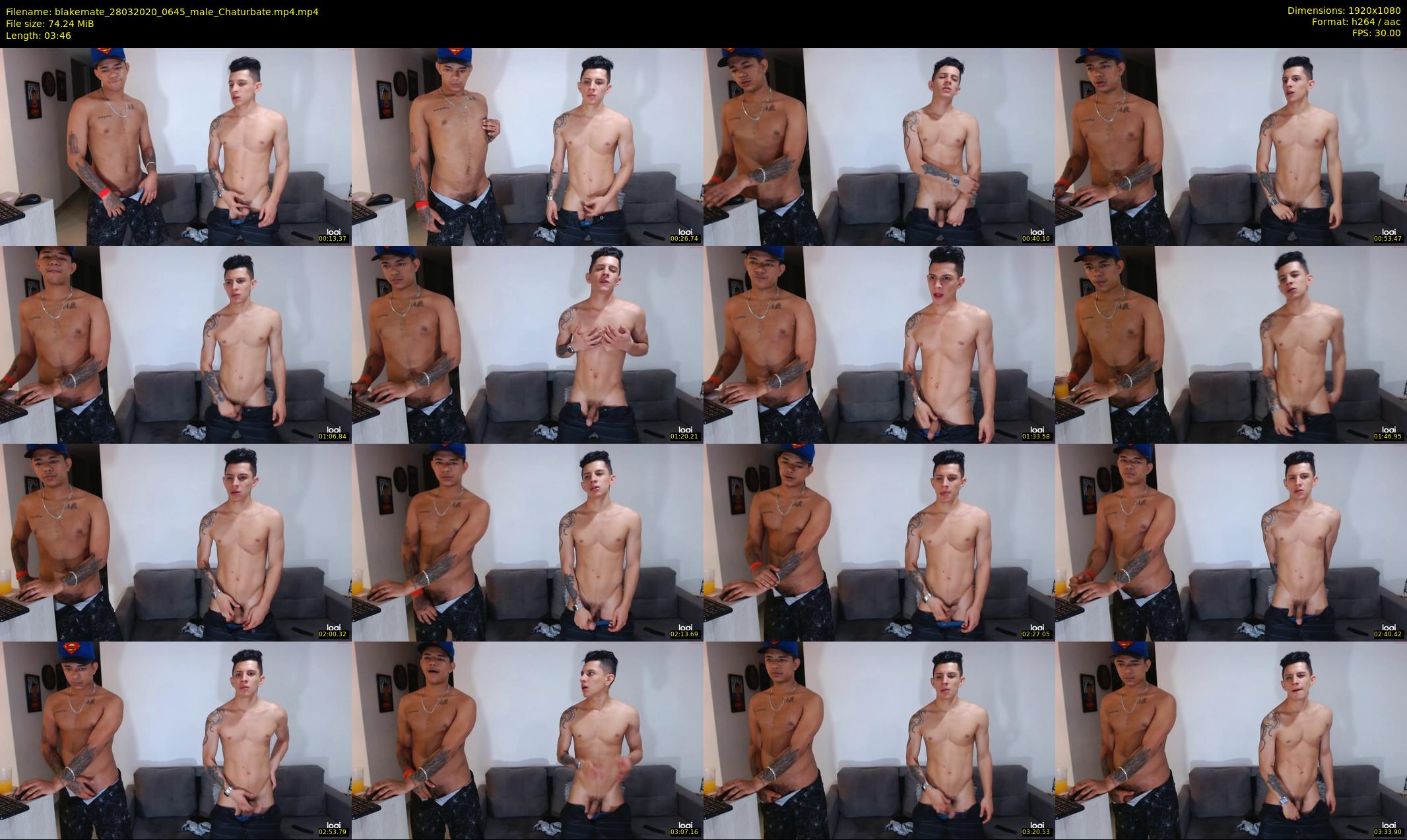 blakemate — 4 minute Chaturbate male cam show recording, 1080p, Mar 28, 2020