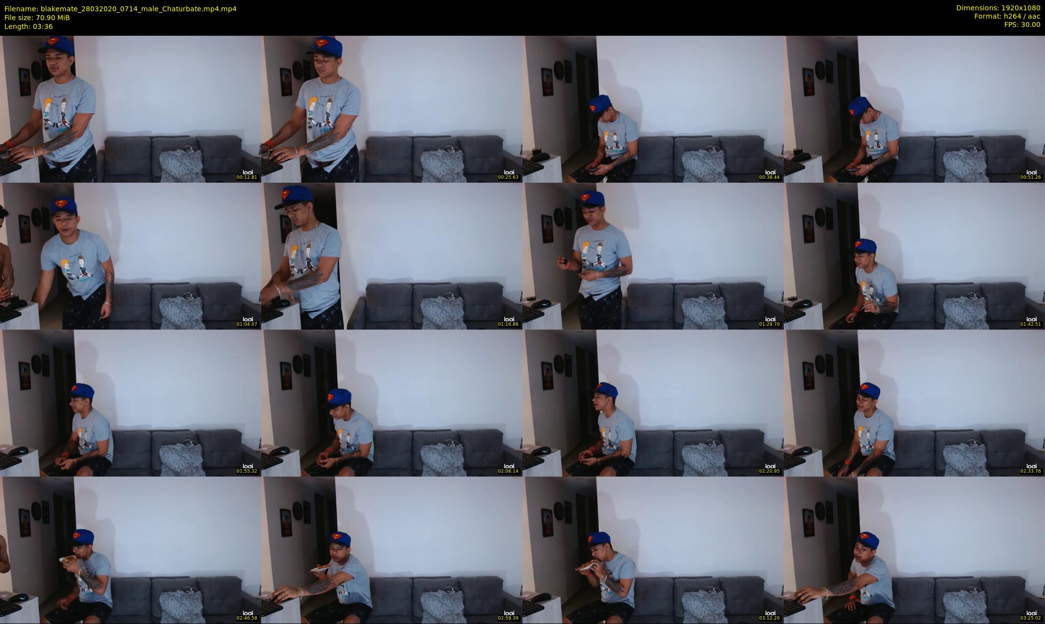 blakemate — 4 minute Chaturbate male cam show recording, 1080p, Mar 28, 2020