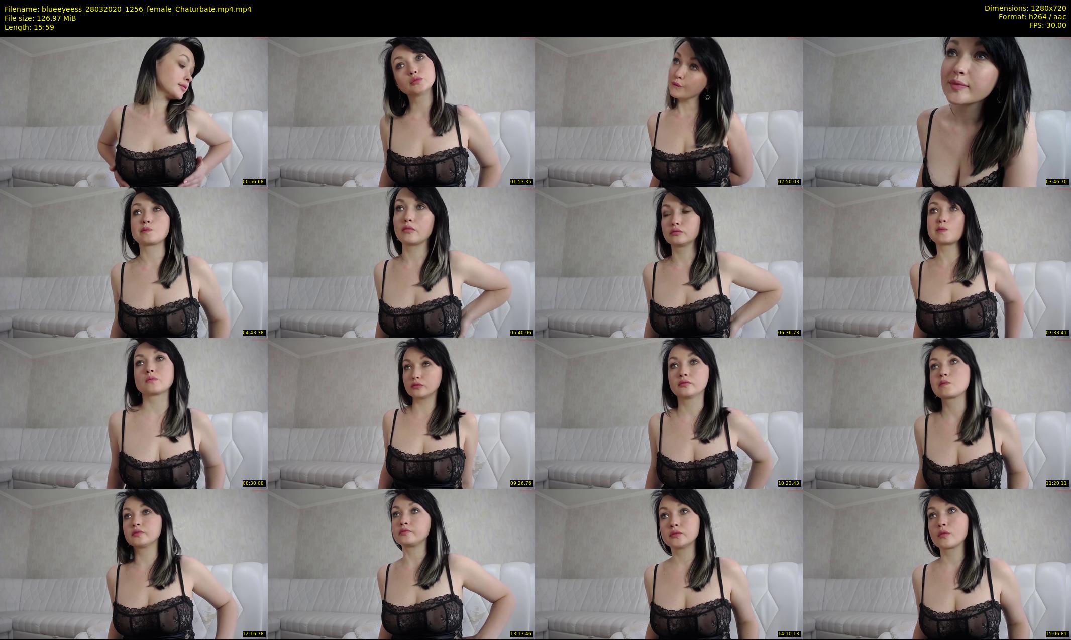 blueeyeess — 16 minute Chaturbate female cam show recording, 720p, Mar 28, 2020