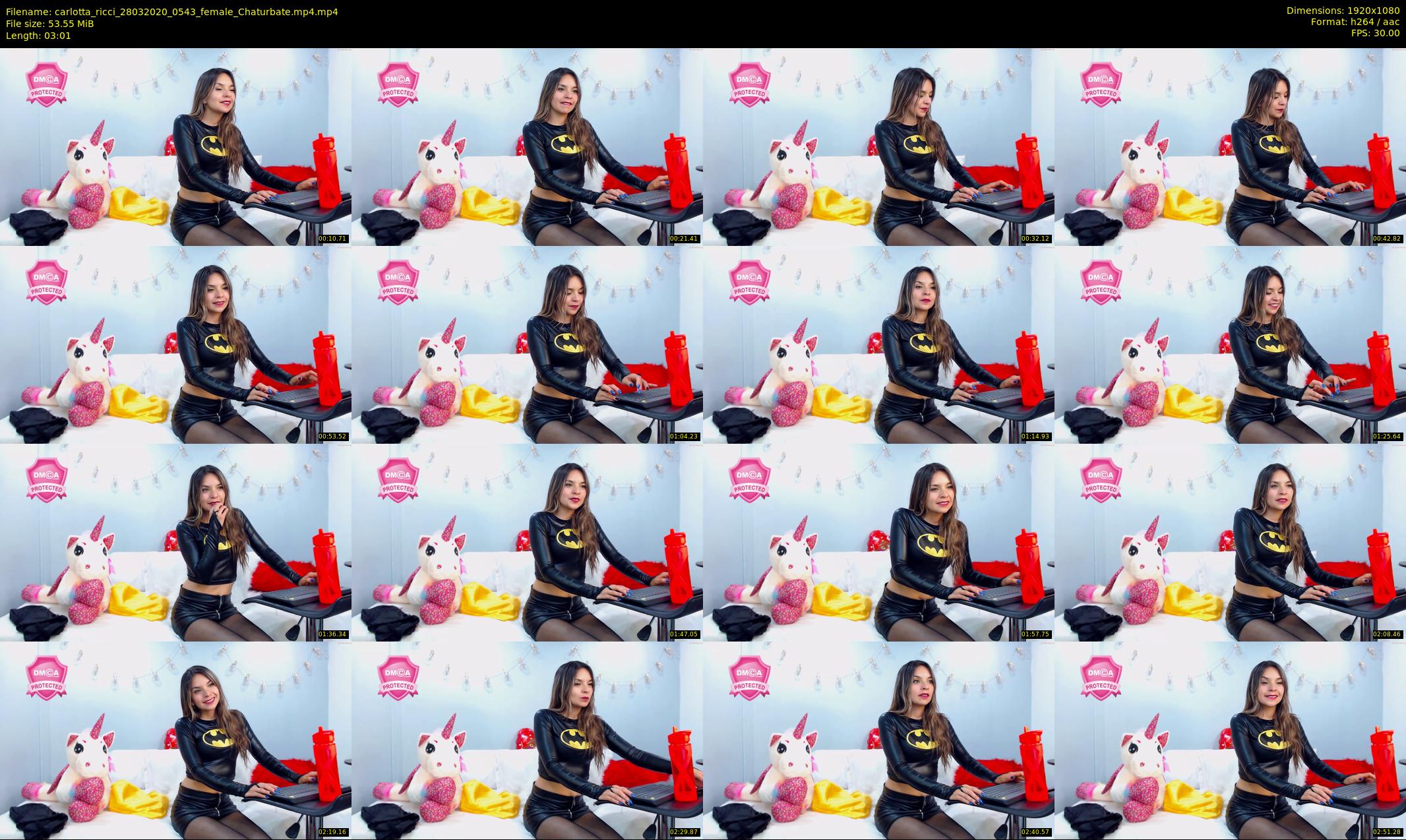 carlotta_ricci — 4 minute Chaturbate female cam show recording, 1080p, Mar 28, 2020