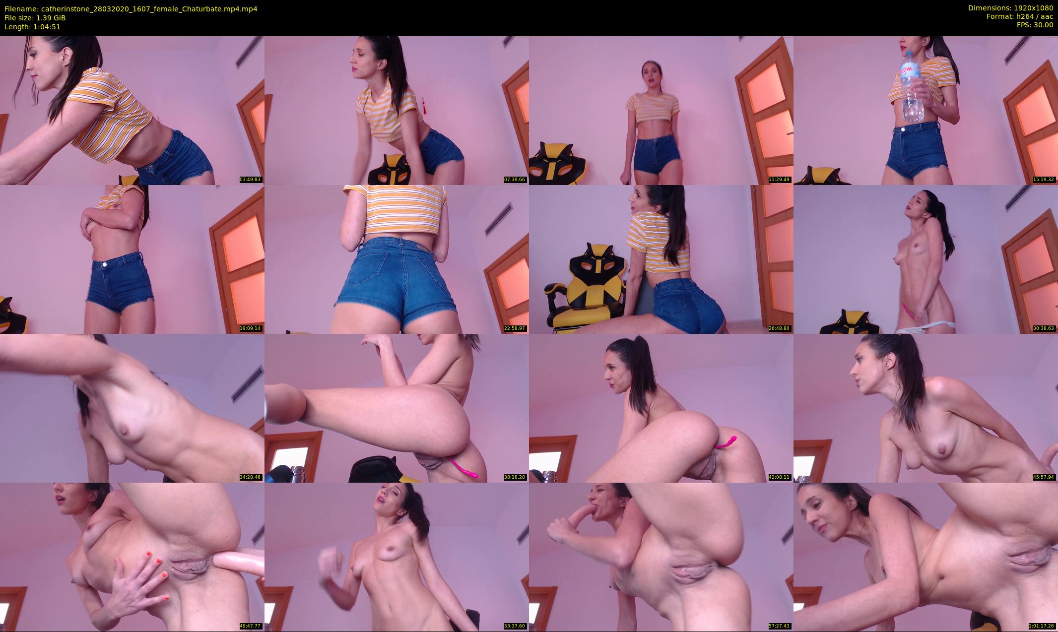 catherinstone — 65 minute Chaturbate female cam show recording, 1080p, Mar 28, 2020