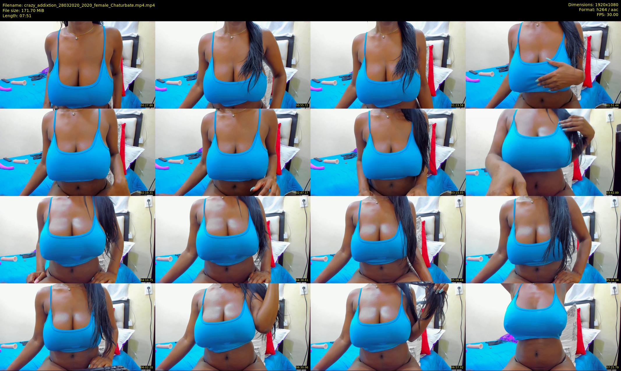 crazy_addixtion — 8 minute Chaturbate female cam show recording, 1080p, Mar 28, 2020