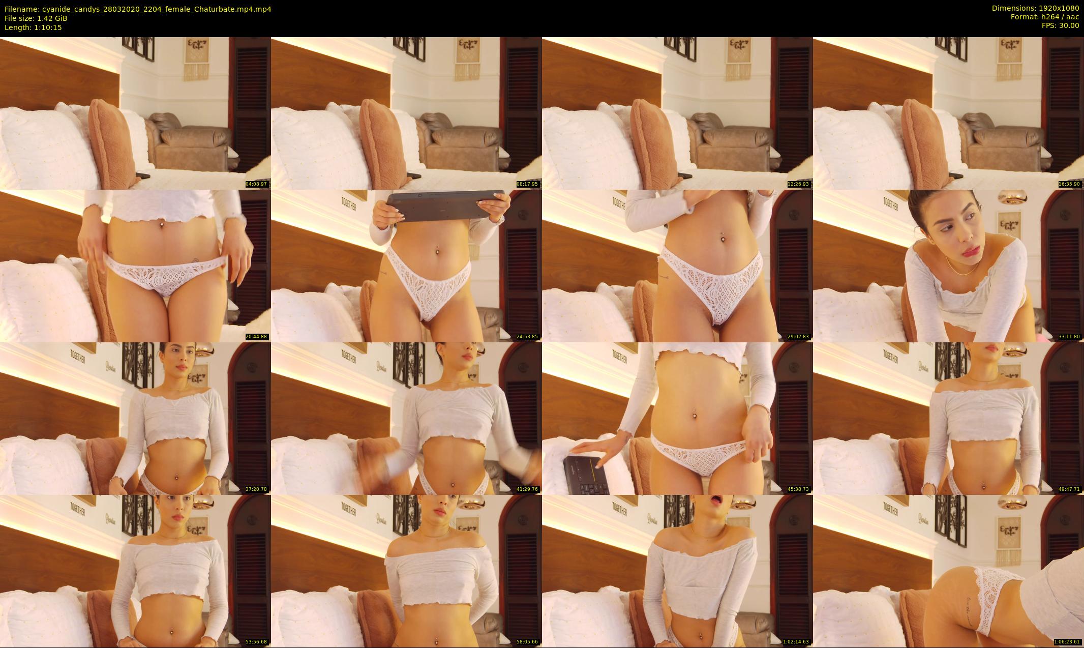 cyanide_candys — 71 minute Chaturbate female cam show recording, 1080p, Mar 28, 2020