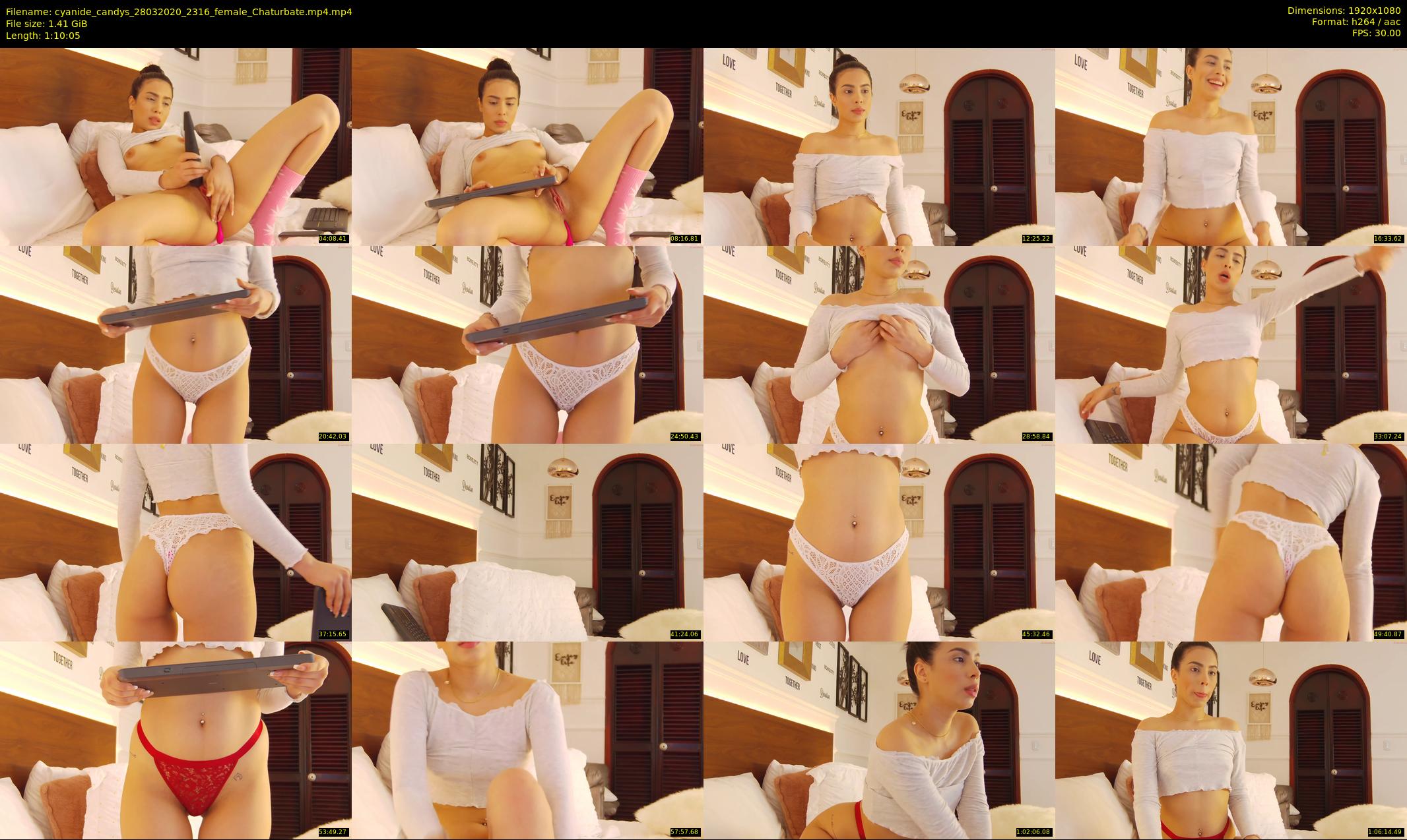cyanide_candys — 71 minute Chaturbate female cam show recording, 1080p, Mar 28, 2020