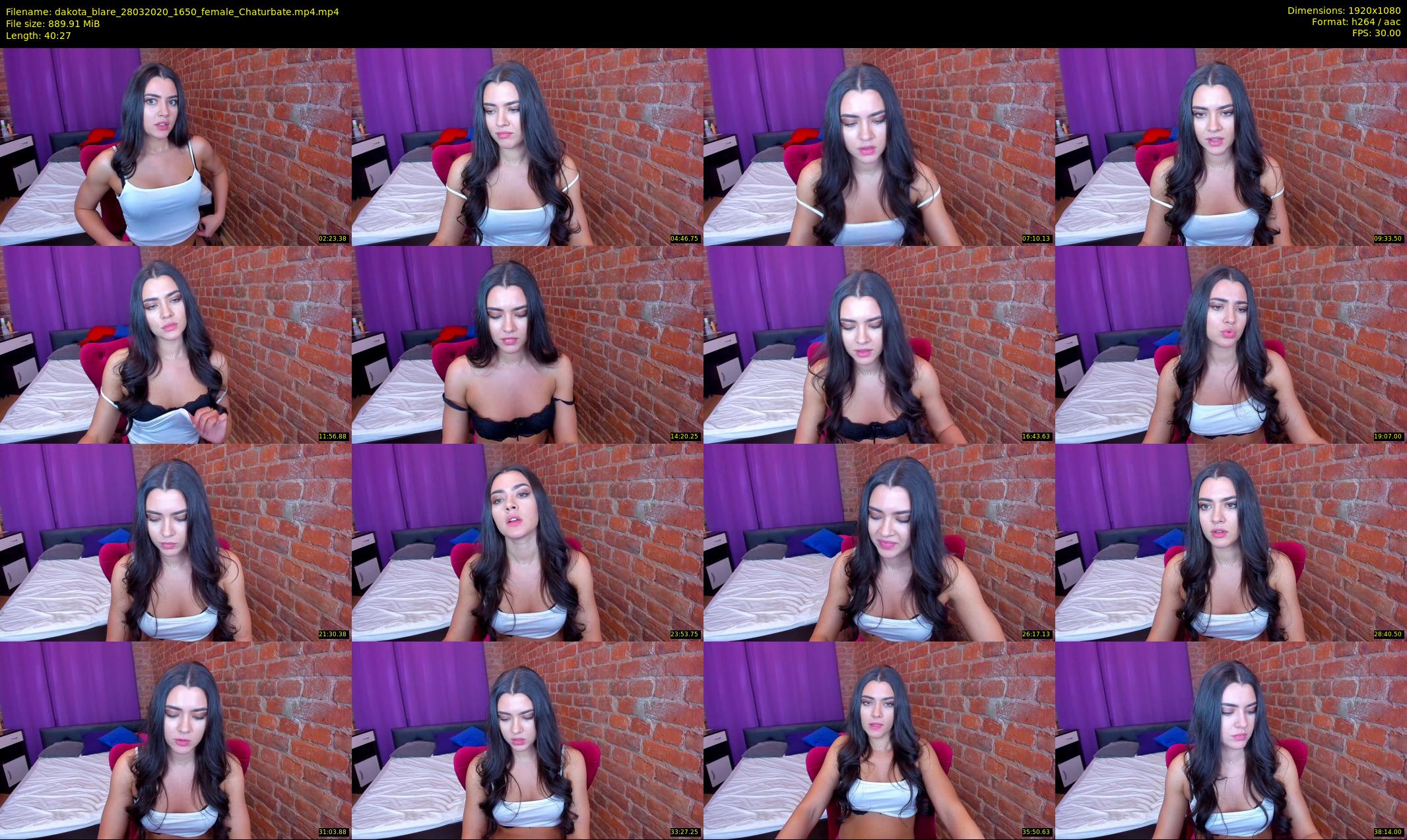 dakota_blare — 41 minute Chaturbate female cam show recording, 1080p, Mar 28, 2020